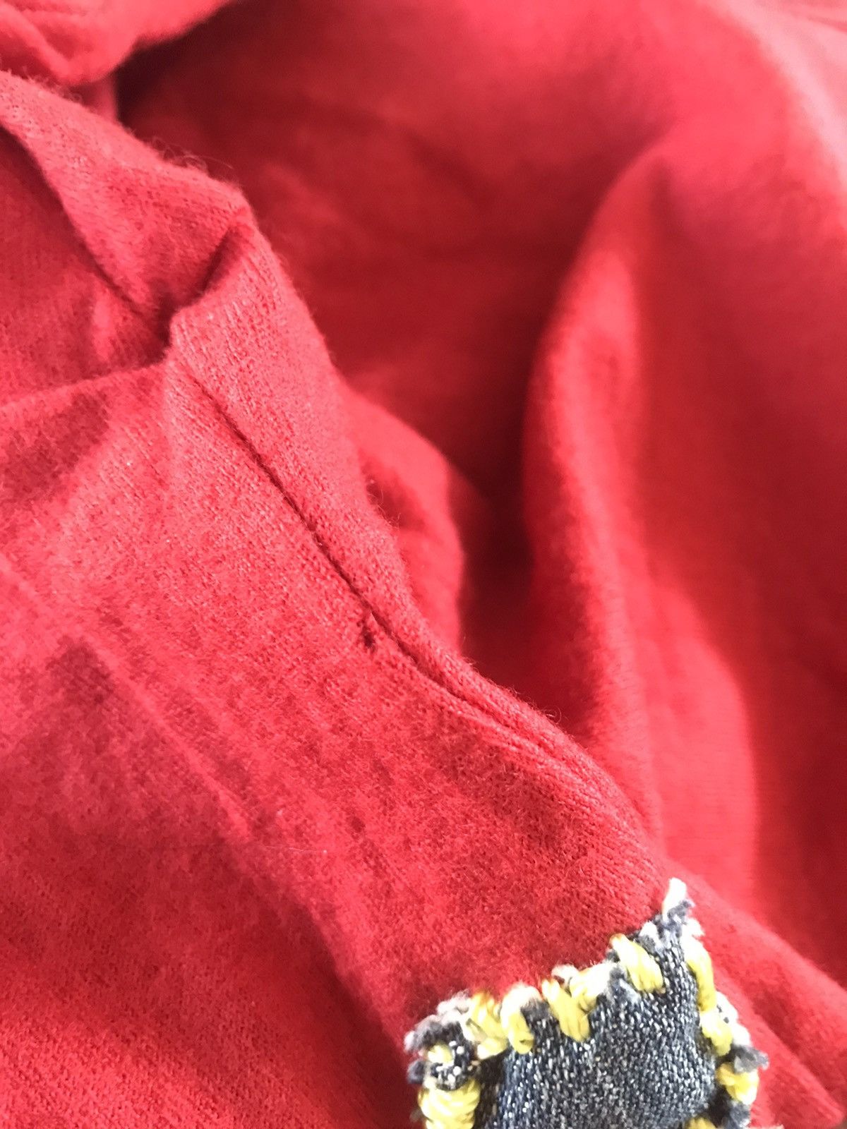 Yohji Yamamoto 🔥🔥🔥VTG YOHJI YAMAMOTO WOOL PACTCH HOMEMADE Size US L / EU 52-54 / 3 - 15 Thumbnail