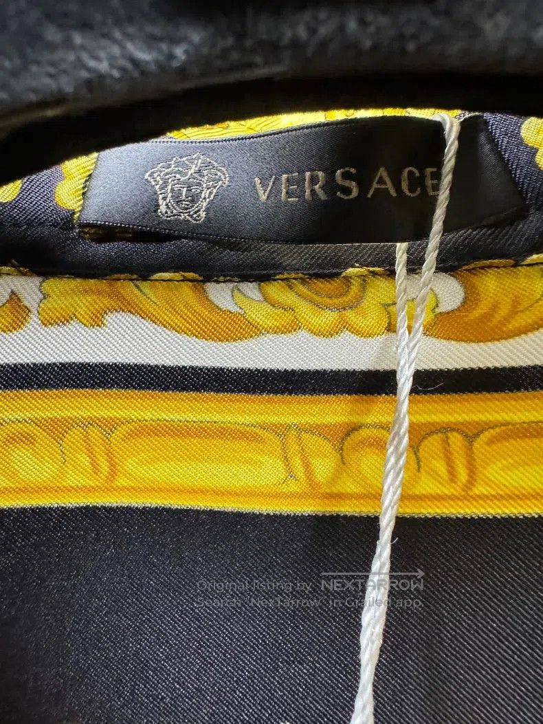 Versace Versace Black and gold Medusa long-sleeved shirt Size US L / EU 52-54 / 3 - 2 Thumbnail
