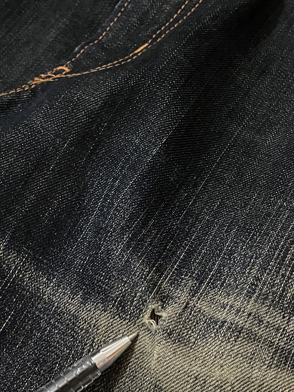 Edwin × Hysteric Glamour × Japanese Brand Edwin Japan 503 Regular Creased Line Whiskers Washed Size US 34 / EU 50 - 21 Thumbnail
