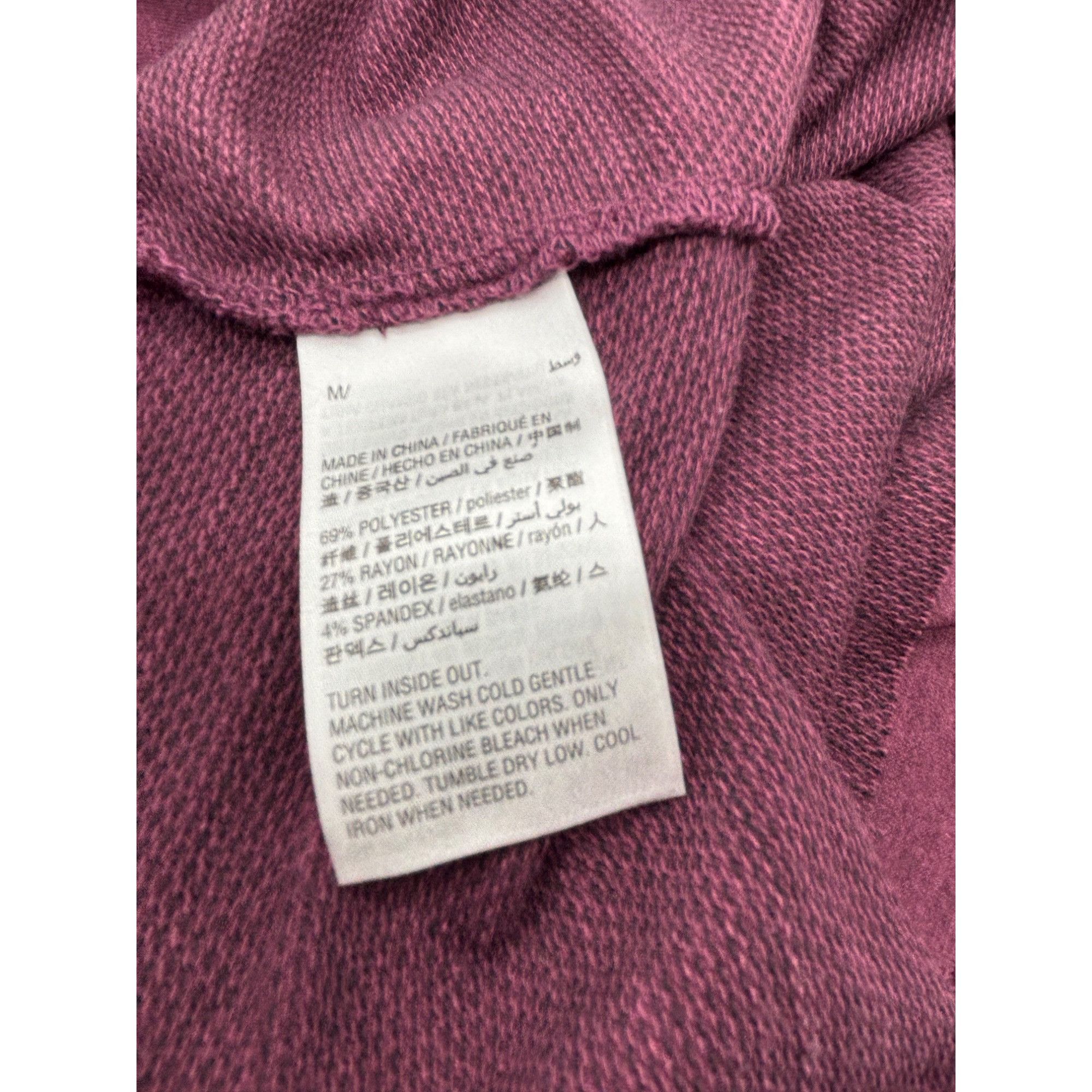 Style & Co Style & Co X-Front Bell-Sleeve Top, Bordeaux, M Size M / US 6-8 / IT 42-44 - 8 Thumbnail