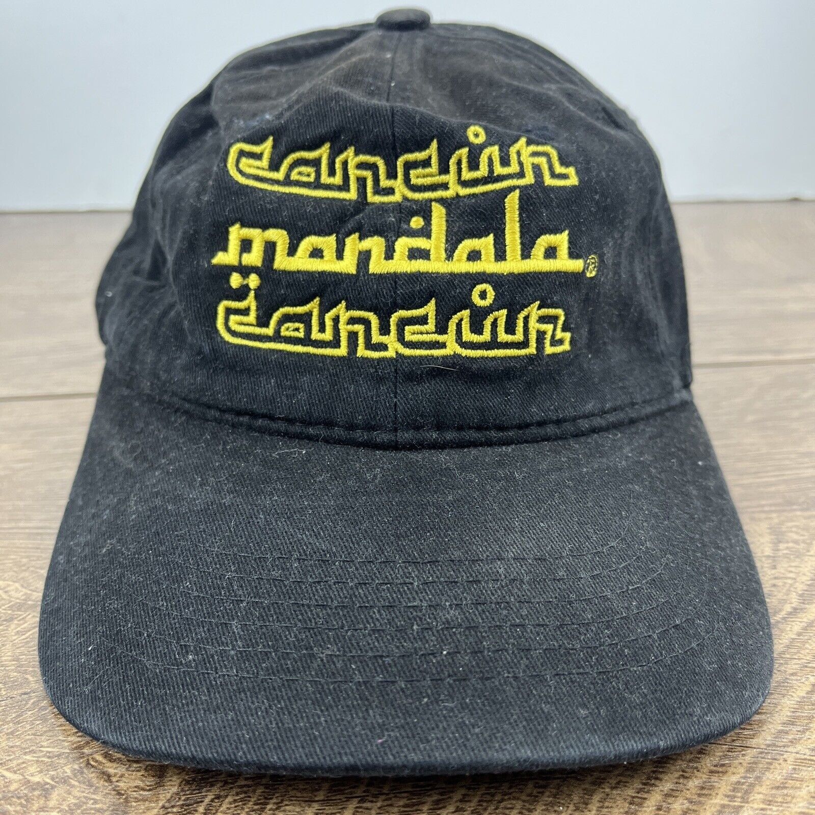 Other Mandala Hat Mandala Black Hat Adjustable Adult Size Hat Blac Size ONE SIZE - 6 Thumbnail