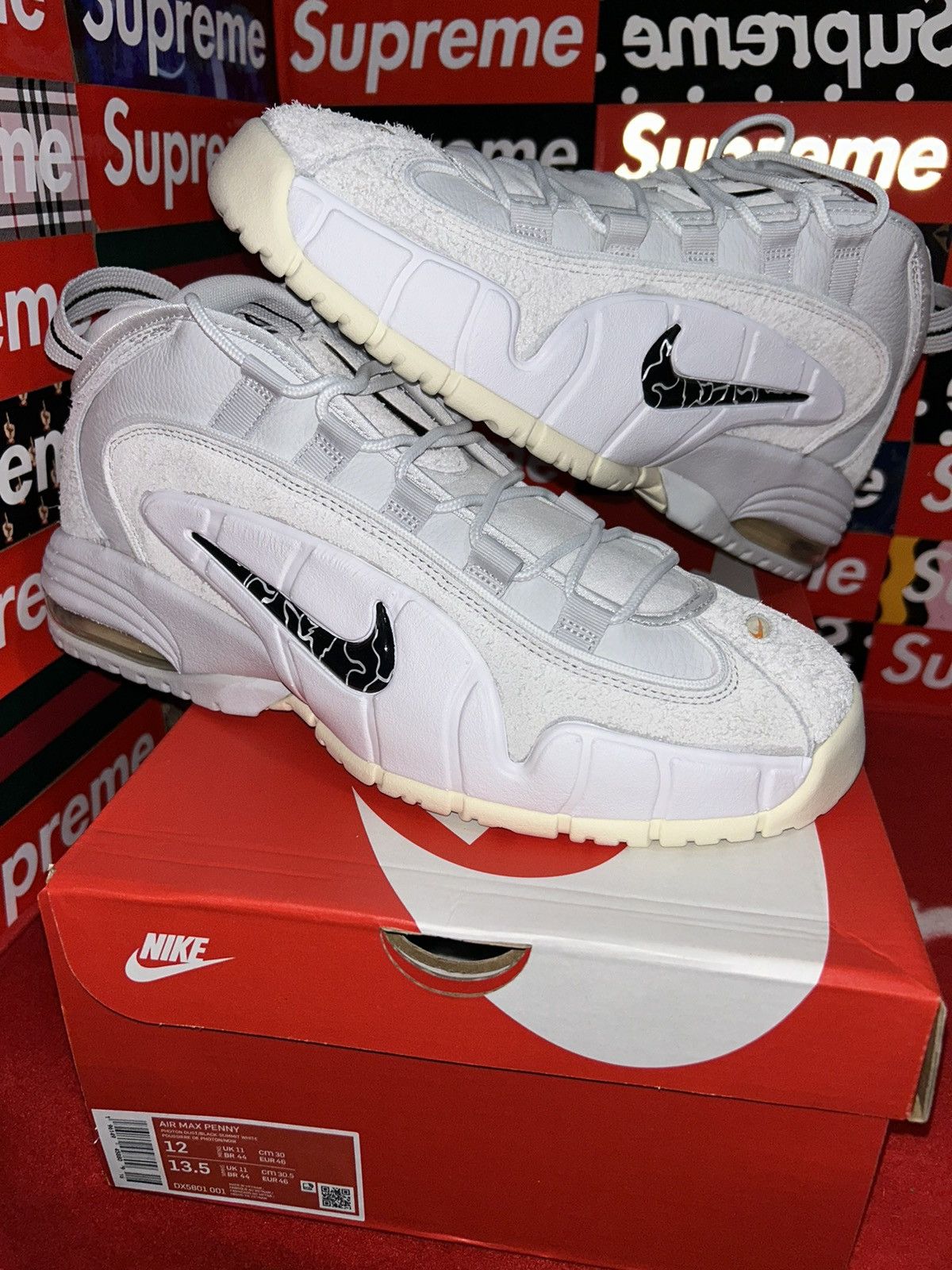 Nike Nike Air Max Penny 1 PRM Photon Dust Summit White size 12 Size US 12 / EU 45 - 1 Thumbnail