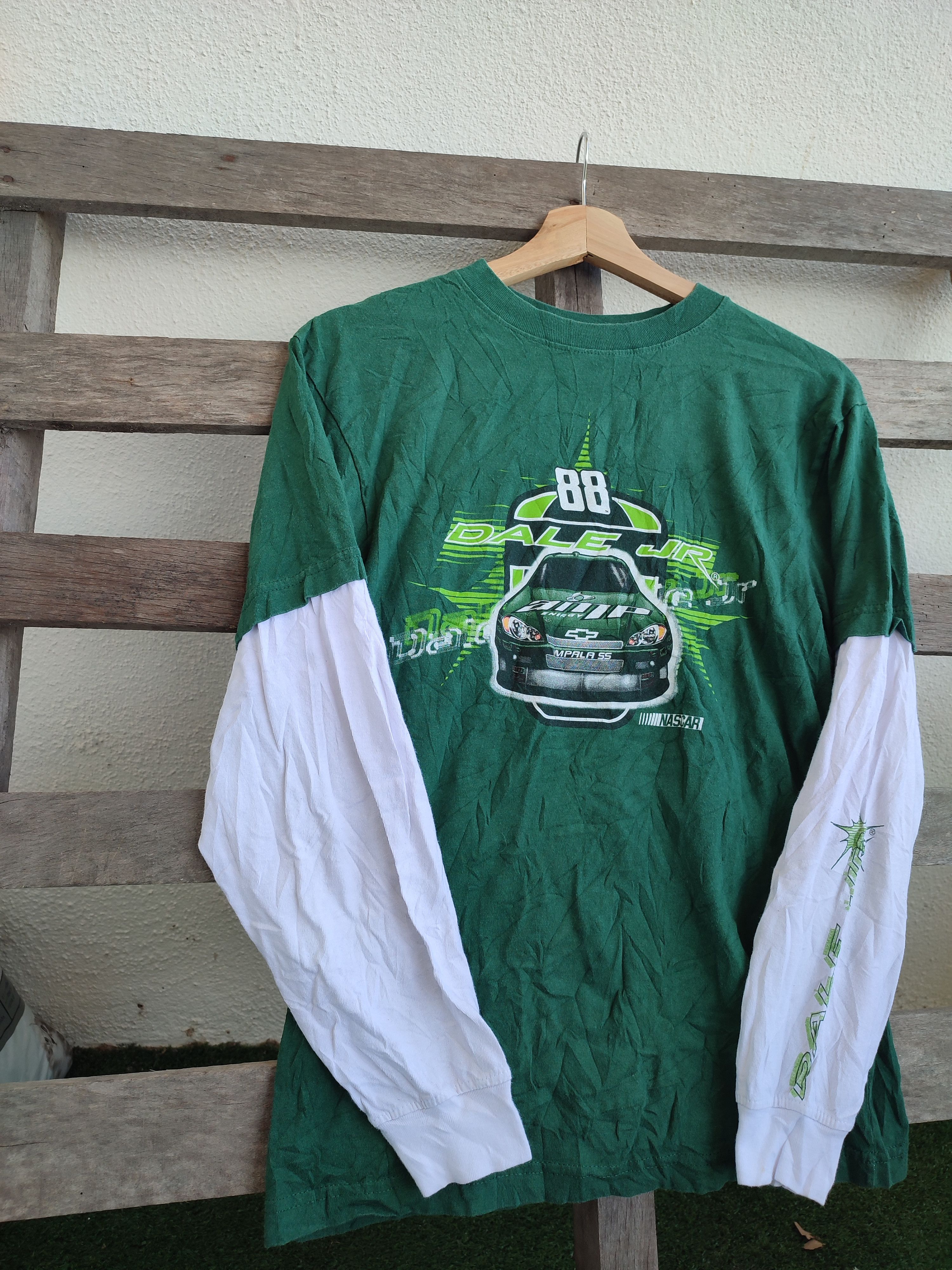 NASCAR Y2K Nascar Dale Jr Long Sleeve Size US S / EU 44-46 / 1 - 2 Thumbnail