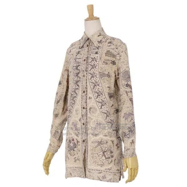 Hermes Hermes Silk printed shirt Size XXS / US 00 / IT 34 - 4 Thumbnail