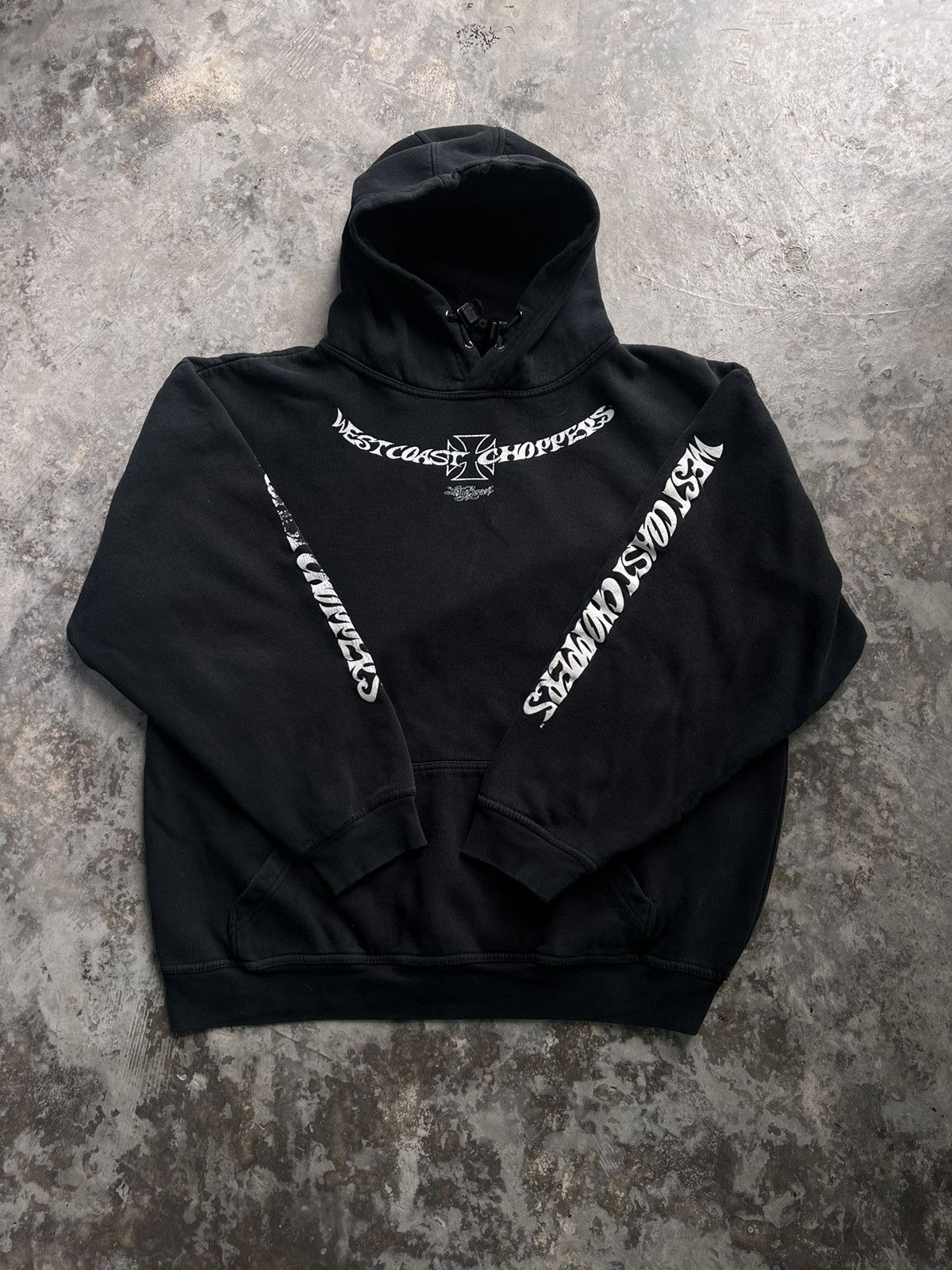 image of Hoodie Choppers Super Item in Black, Men's (Size Large)