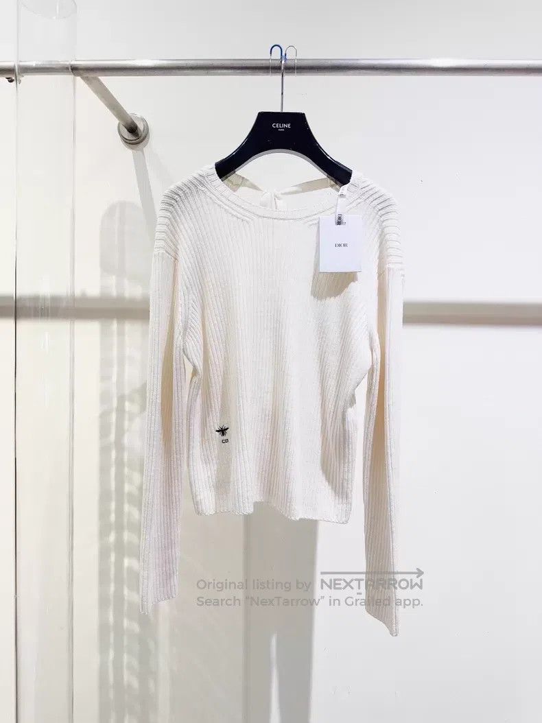 Dior Dior Little bee embroidery long sleeves Size S / US 4 / IT 40 - 1 Thumbnail