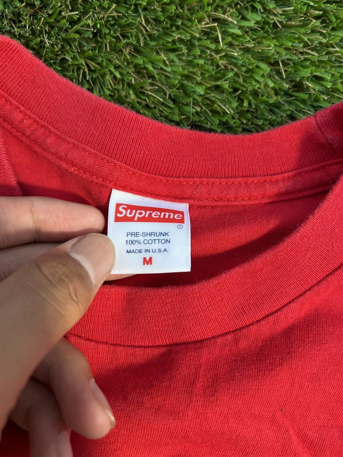 Supreme Supreme SS19 Christopher Walken King Of New York Red Tee Size US M / EU 48-50 / 2 - 3 Thumbnail