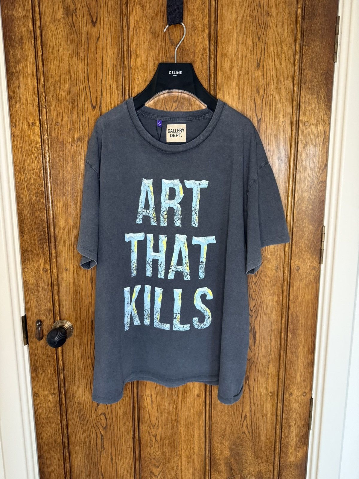 Gallery Dept. Gallery Dept Art that Kills logo t shirt Large Size US L / EU 52-54 / 3 - 1 Thumbnail
