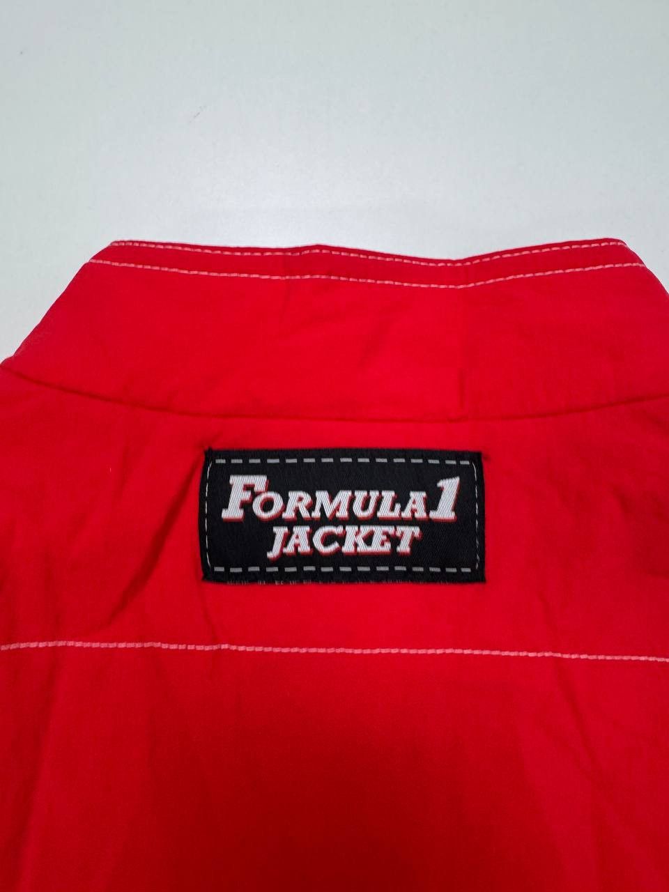 Formula 1 Vintage Parmalat Formula One Racing Jacket Red Nylon Size US XS / EU 42 / 0 - 13 Thumbnail