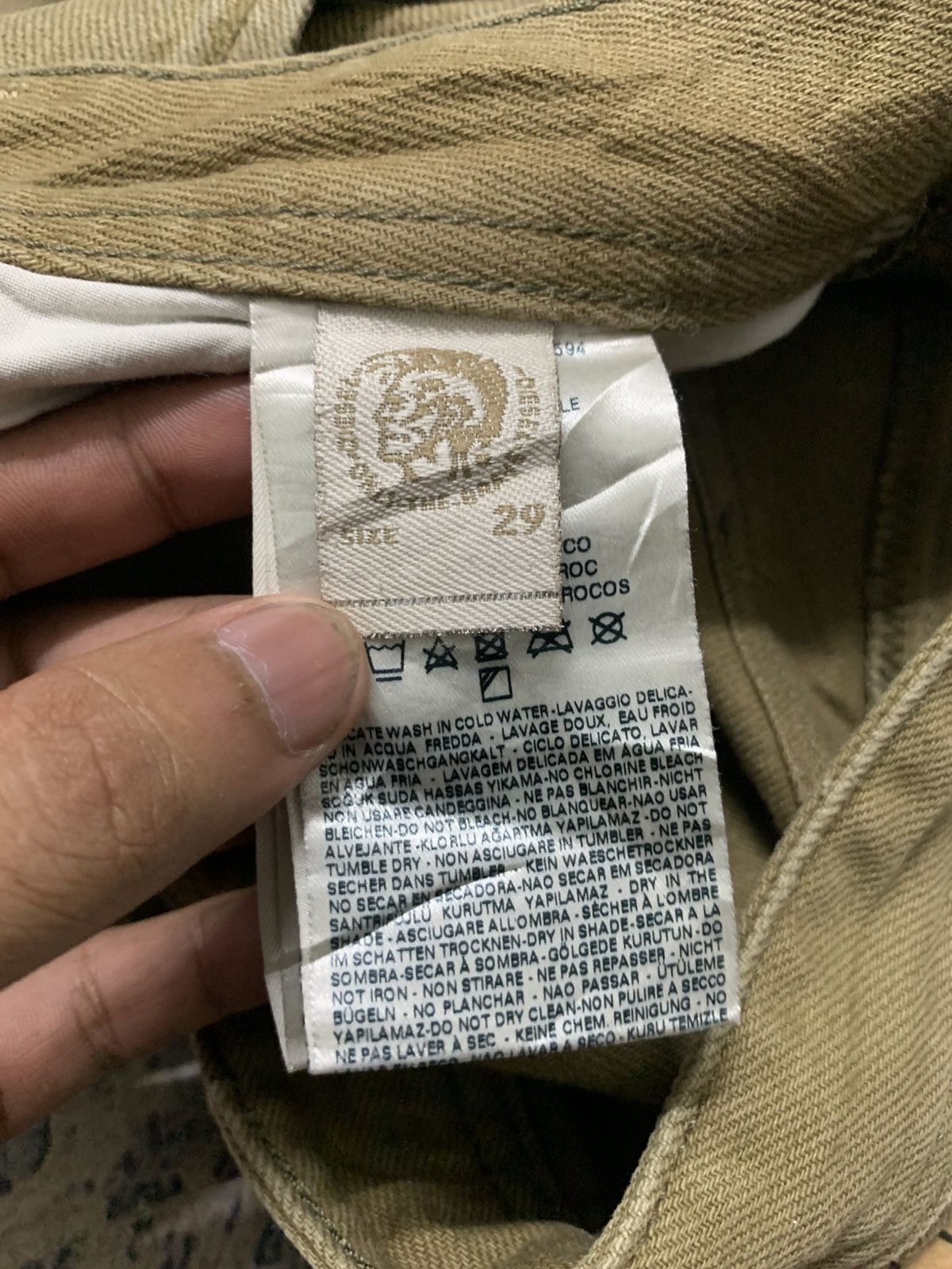 Diesel 32x30 Diesel Darron Regular Slim Tapered Faded Jeans Size US 32 / EU 48 - 14 Thumbnail