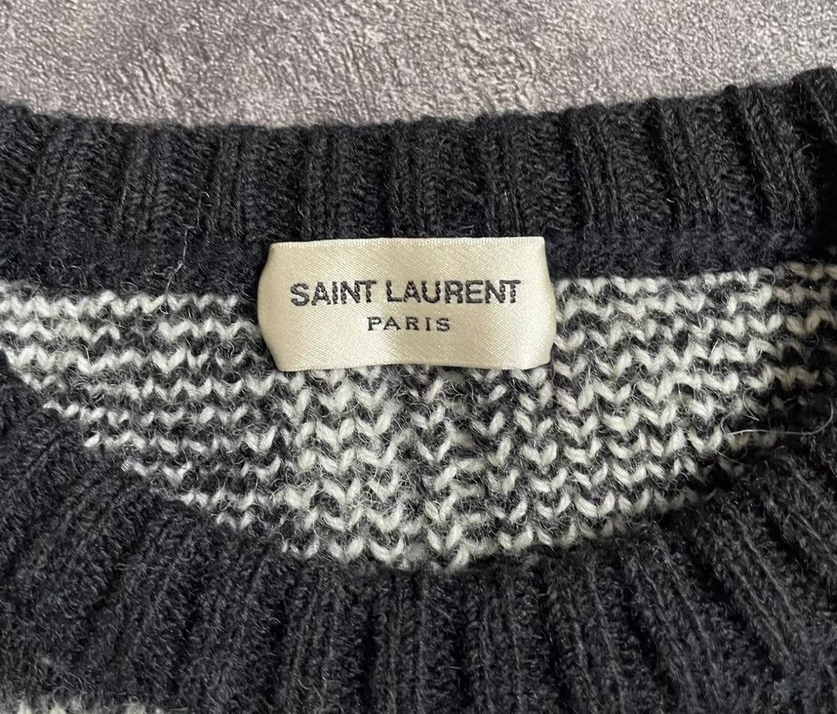 Saint Laurent Paris Saint Laurent Paris Geometric Sweater Size US S / EU 44-46 / 1 - 4 Thumbnail