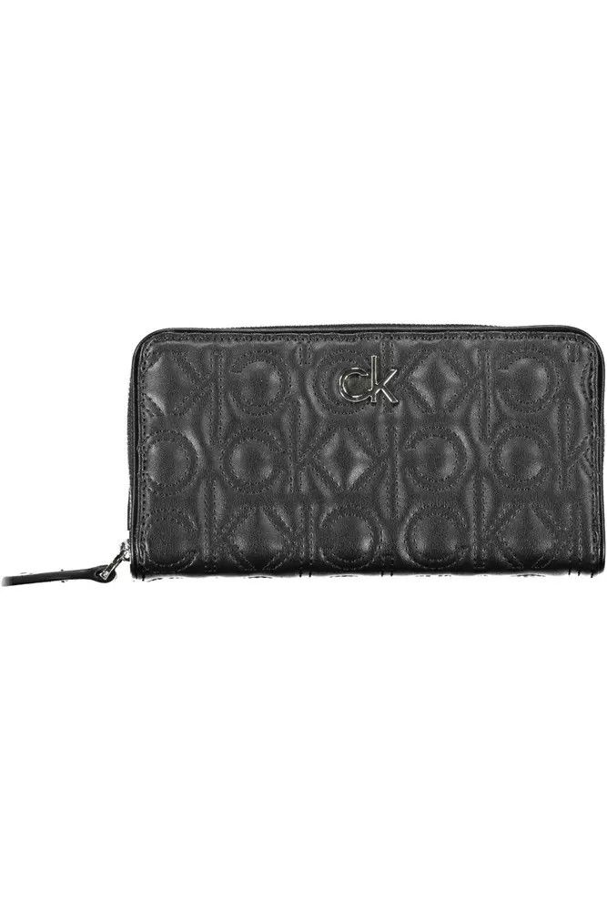 Calvin Klein Black Polyethylene Women Women's Wallet Size ONE SIZE - 1 Thumbnail