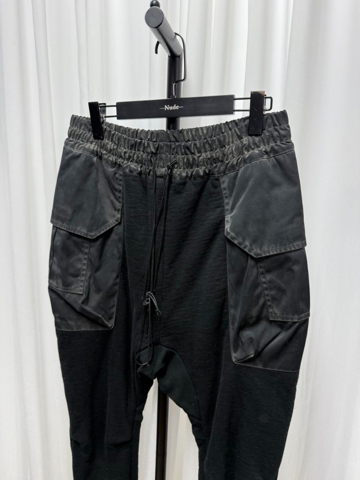 The Viridi-anne The Viride Anne Joint Material Sweatpants-2505 Size US 32 / EU 48 - 2 Thumbnail