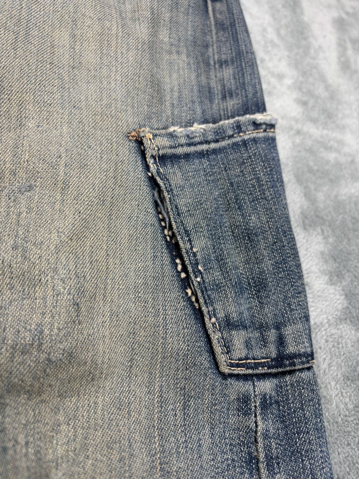 ANACHRONORM Anachronorm Distressed Denim. S0173 Size US 34 / EU 50 - 14 Thumbnail