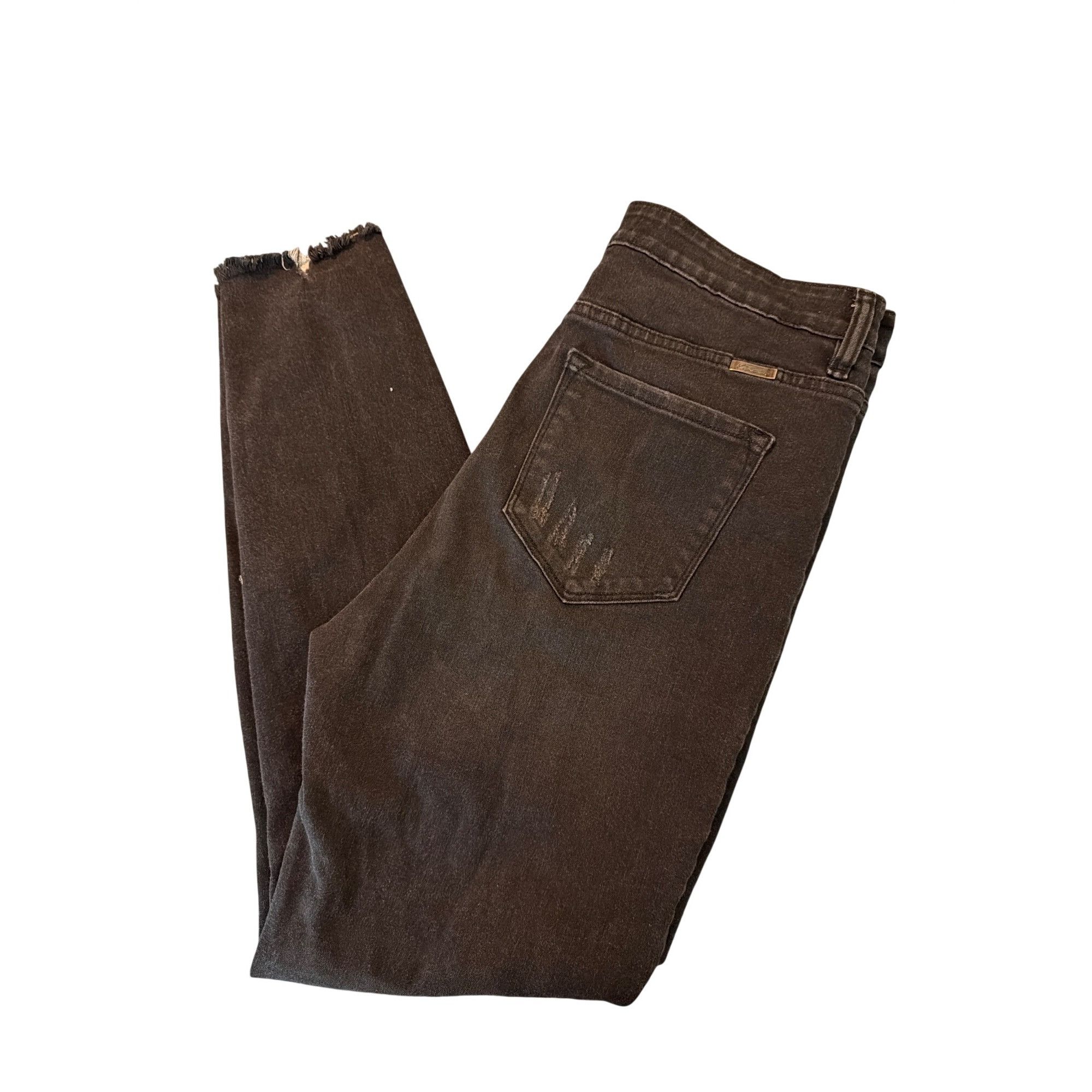 Other KanCan High Waist Distressed Black Skinny Jeans Exposed Butt Size 30" / US 8 / IT 44 - 5 Thumbnail