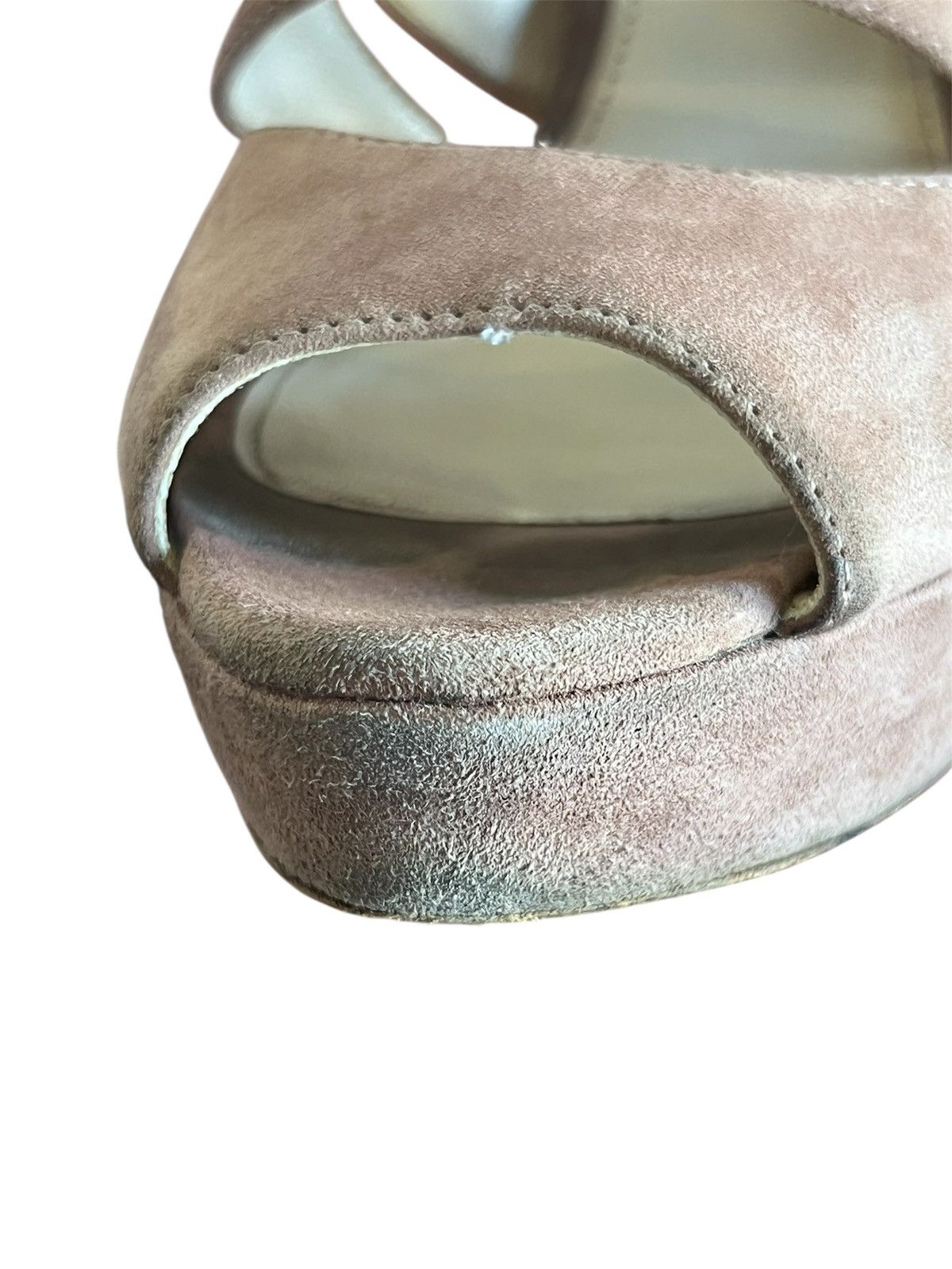 Prada Prada Heels Pink Suede in Leather Lining Size 38 Size US 8 / IT 38 - 6 Thumbnail