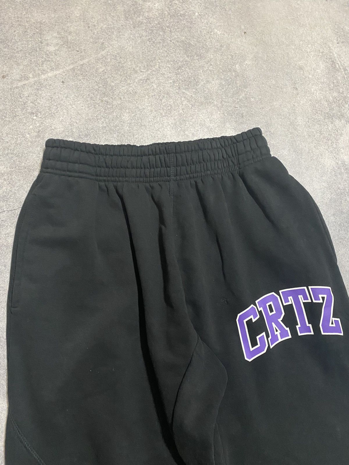 Corteiz Corteiz Black Joggers Straight Leg Drip Drill Size US 32 / EU 48 - 2 Thumbnail