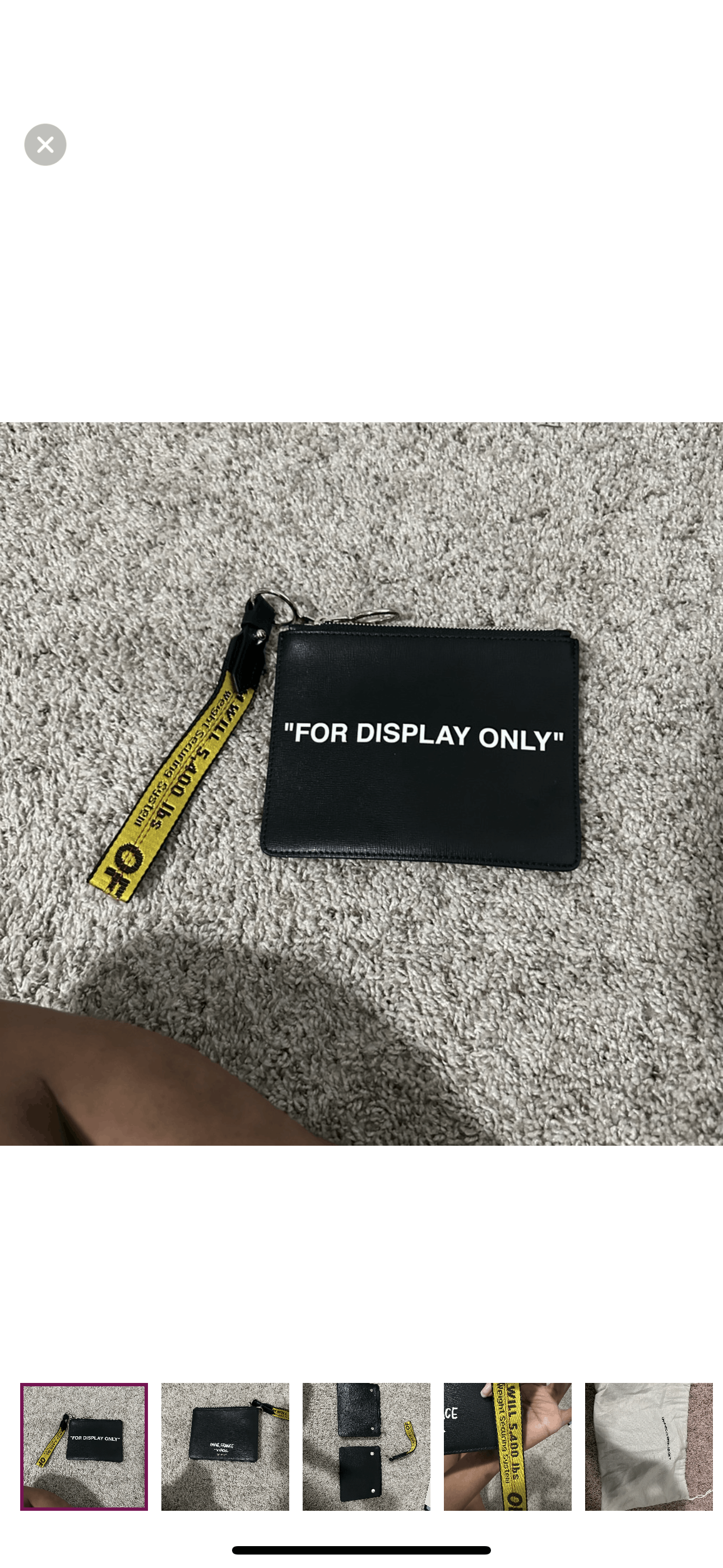 Off-White Off white Size ONE SIZE - 1 Thumbnail