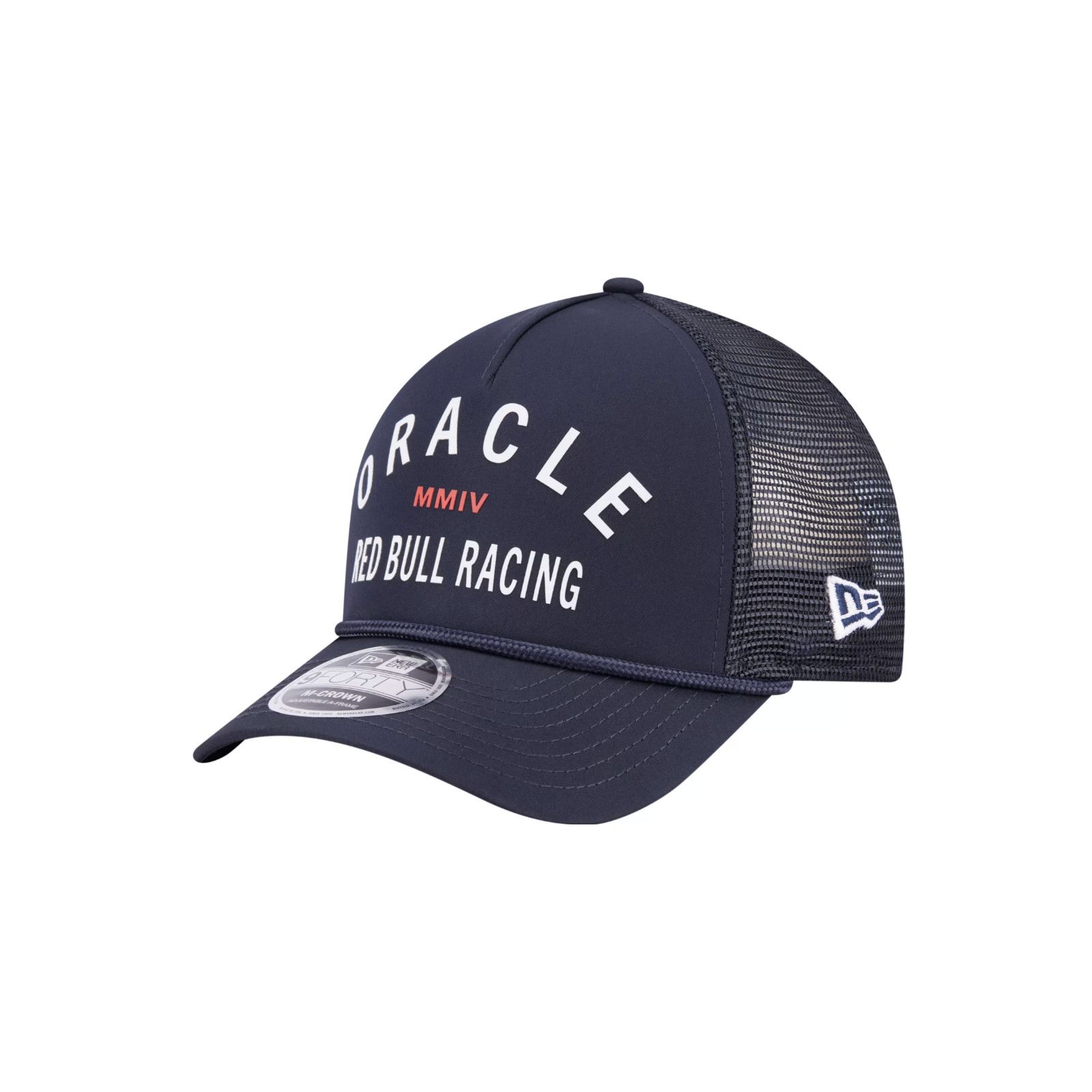 New Era Oracle Red Bull Nascar Racing Cap New Era 9FORTY Trucker Hat Size ONE SIZE - 1 Thumbnail