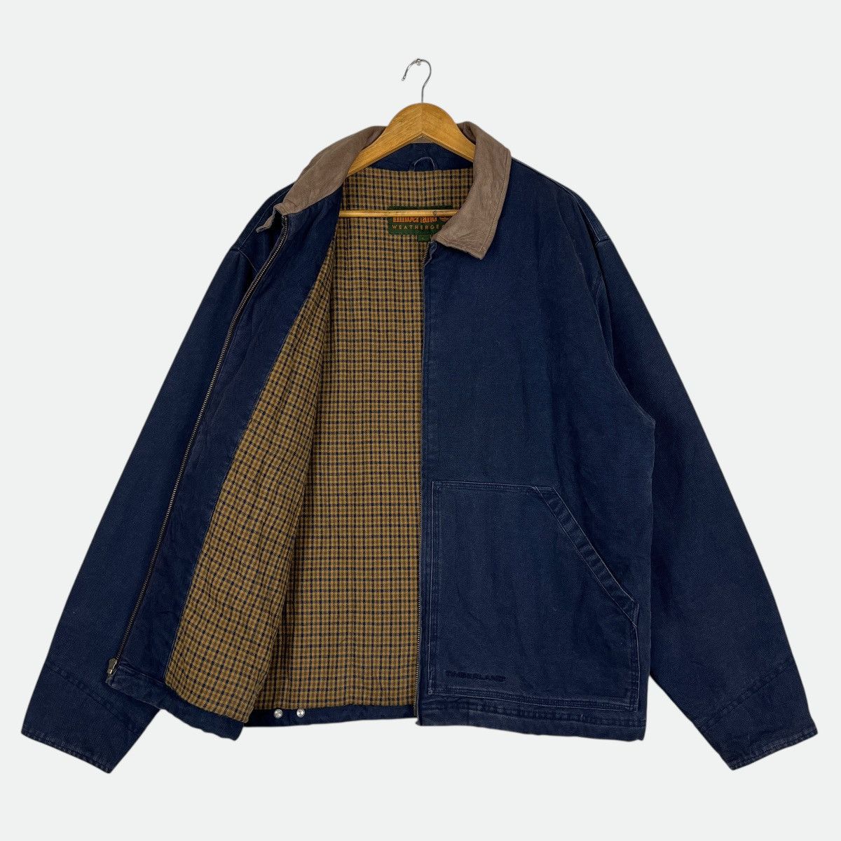 Timberland Fall 2001 Timberland Detroit Jacket Leather Colar Size US L / EU 52-54 / 3 - 3 Thumbnail
