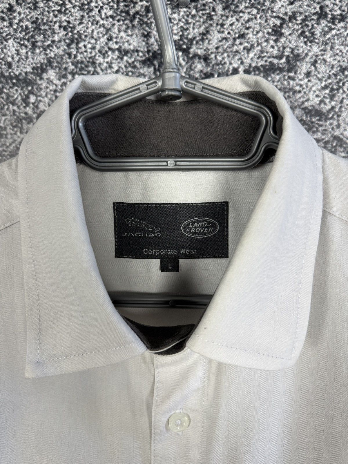 Vintage Jaguar Land Rover Long Sleeve Shirt Buttop Up Racing Vintage Size US L / EU 52-54 / 3 - 8 Thumbnail