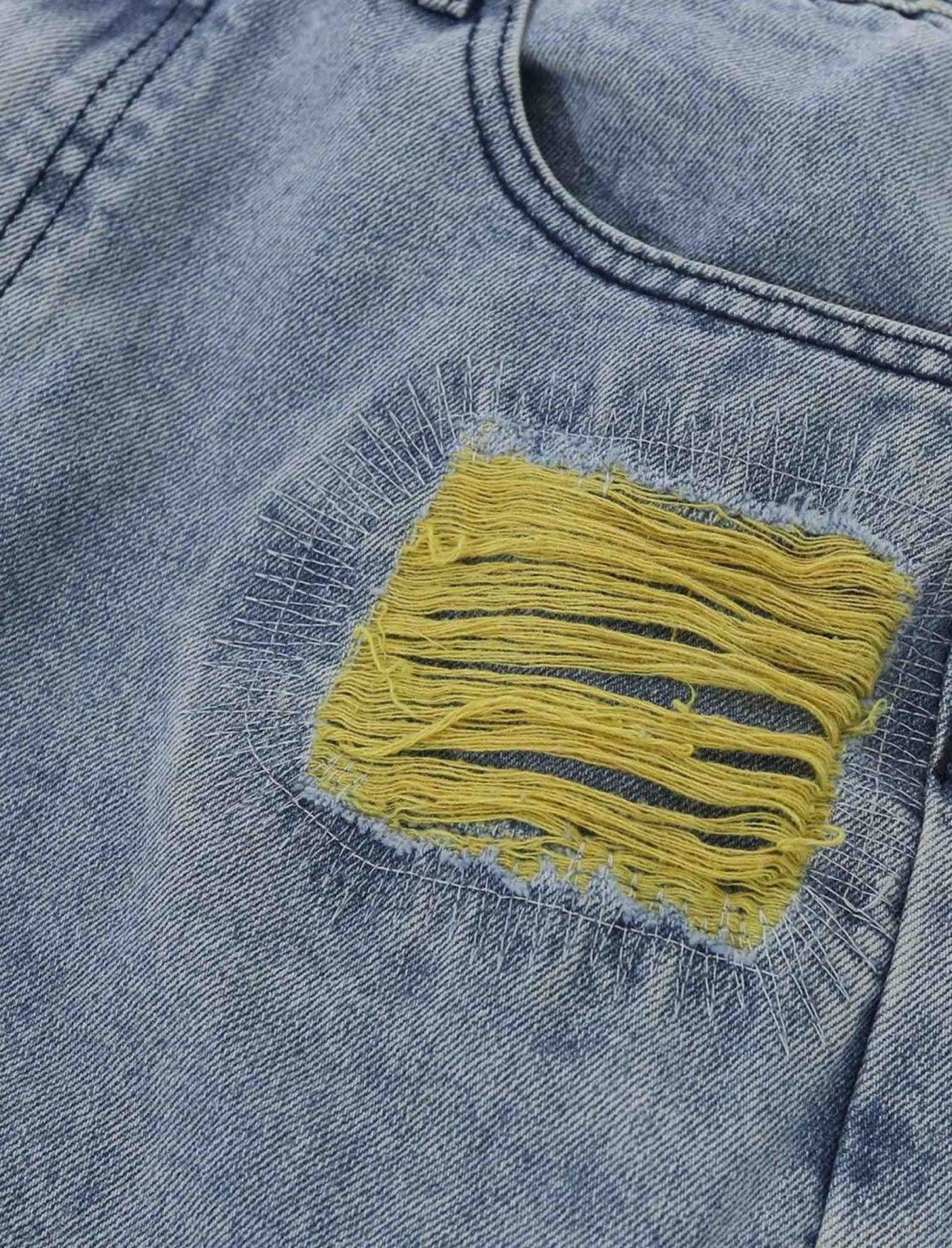 Japanese Brand × Vintage Embroidery Jeans Size US 30 / EU 46 - 6 Thumbnail