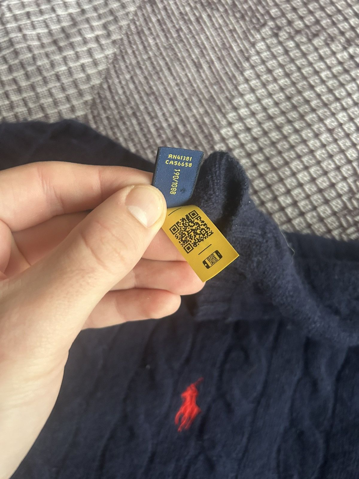 Polo Ralph Lauren Polo Ralph Lauren Cable Knitted Sweater Streetwear Style XXL Size US XXL / EU 58 / 5 - 6 Thumbnail