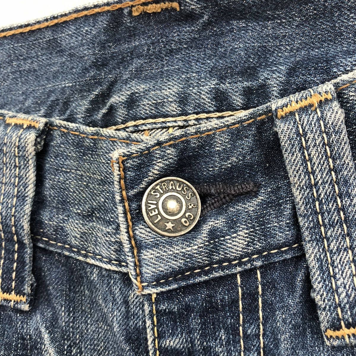 Levi's Vintage Levi's 503 straight-leg washed denim jeans Size US 31 - 17 Thumbnail