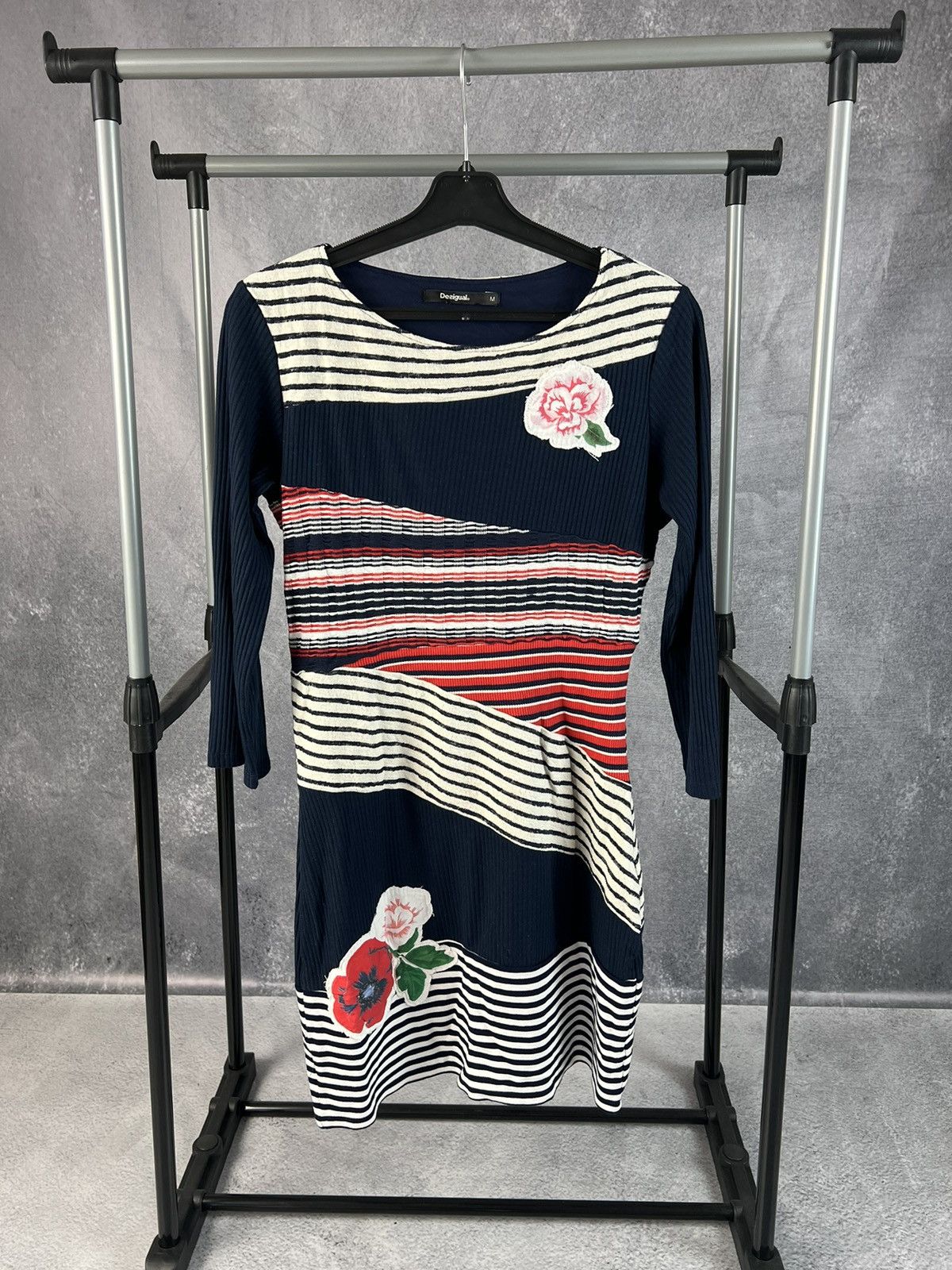 Desigual Desigual multicolour luxury dress Size M / US 6-8 / IT 42-44 - 1 Thumbnail