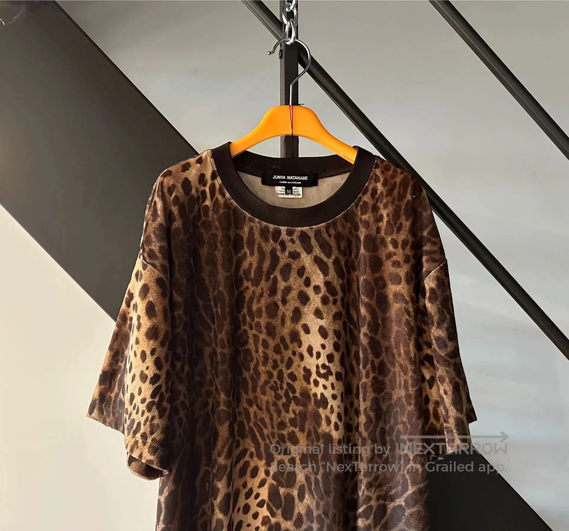 Junya Watanabe Junya Watanabe Leopard Print T-Shirt. Size US M / EU 48-50 / 2 - 3 Thumbnail