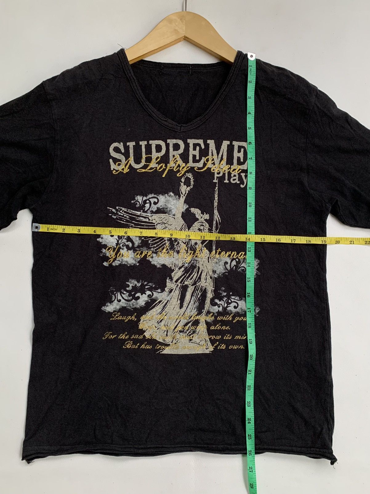 Japanese Brand Japanese Brand Poem Tee Ifsixwasnine Styled Size US M / EU 48-50 / 2 - 5 Thumbnail