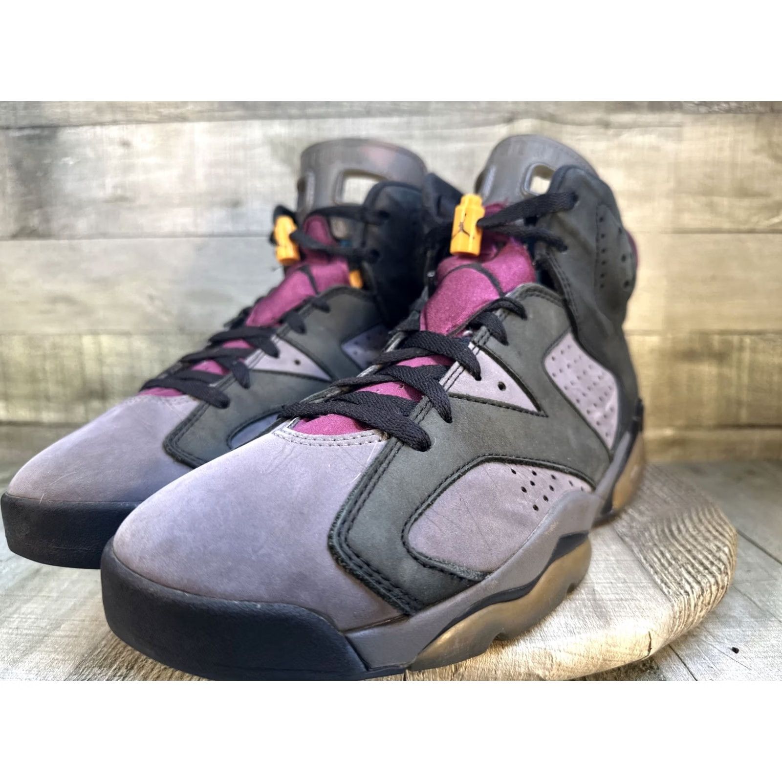 Jordan Brand Jordan 6 Bordeaux Sneaker Men Size 10 Brown Air Jordan CT8529-063 2021 Mid Top Athletic Shoe Size US 10 / EU 43 - 4 Thumbnail