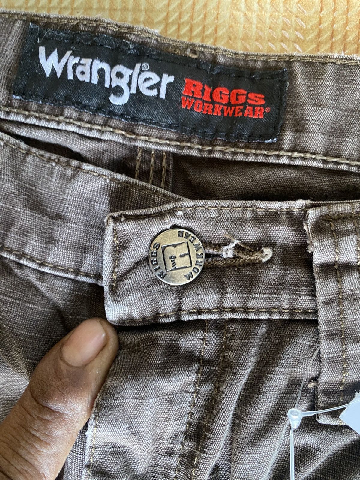 Vintage × Wrangler Vintage wrangle riggs workwear cargo Size US 34 / EU 50 - 6 Thumbnail