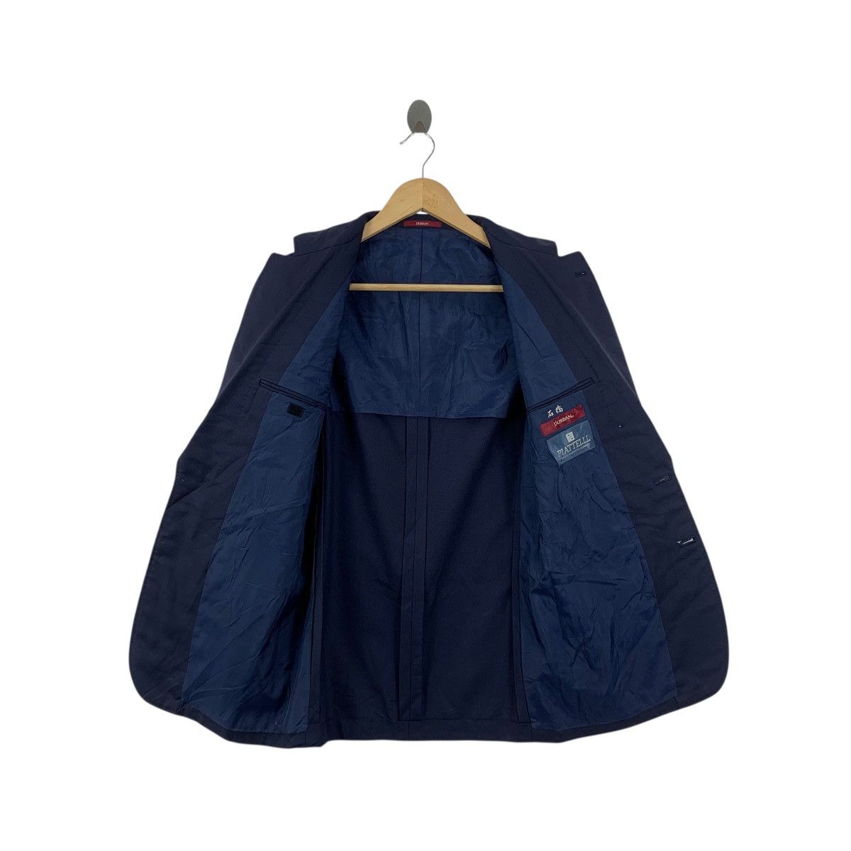 Yohji Yamamoto Vintage YOHJI YAMAMOTO DURBAN x PIATTELLI Wool Blazer Coat Size 42R - 6 Thumbnail