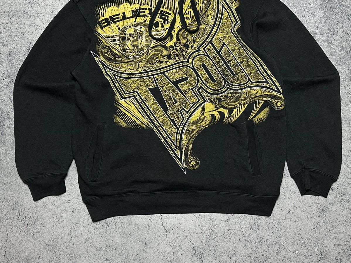 Tapout Vintage Tapout MMA Hoodie Y2K Affliction Style Size US XL / EU 56 / 4 - 3 Thumbnail