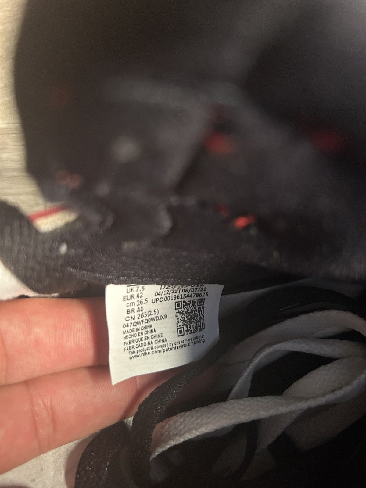 Jordan Brand Jordan 1 Chicago Lost and Found Size US 8.5 / EU 41-42 - 9 Thumbnail
