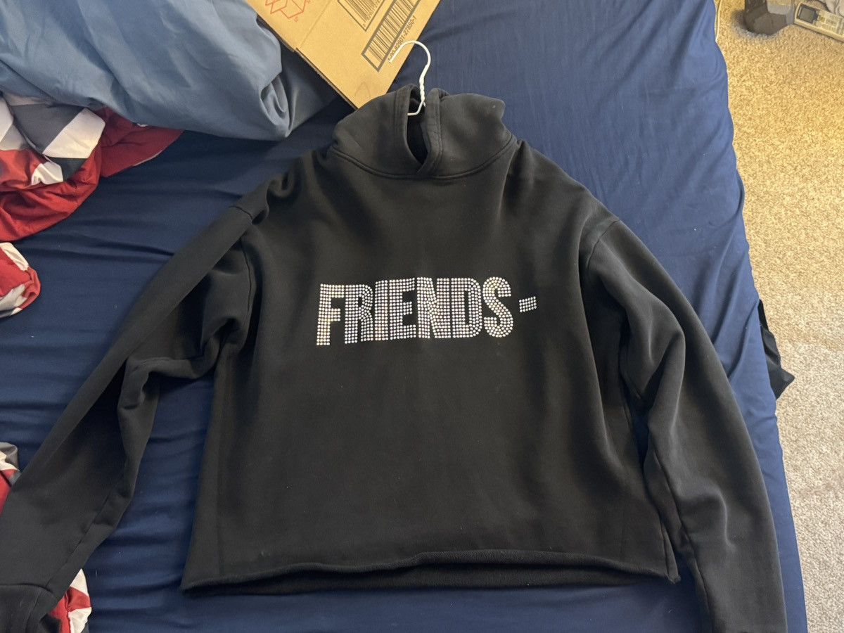 2024 Vlone × Swavorski Friends Hoodie 'Black