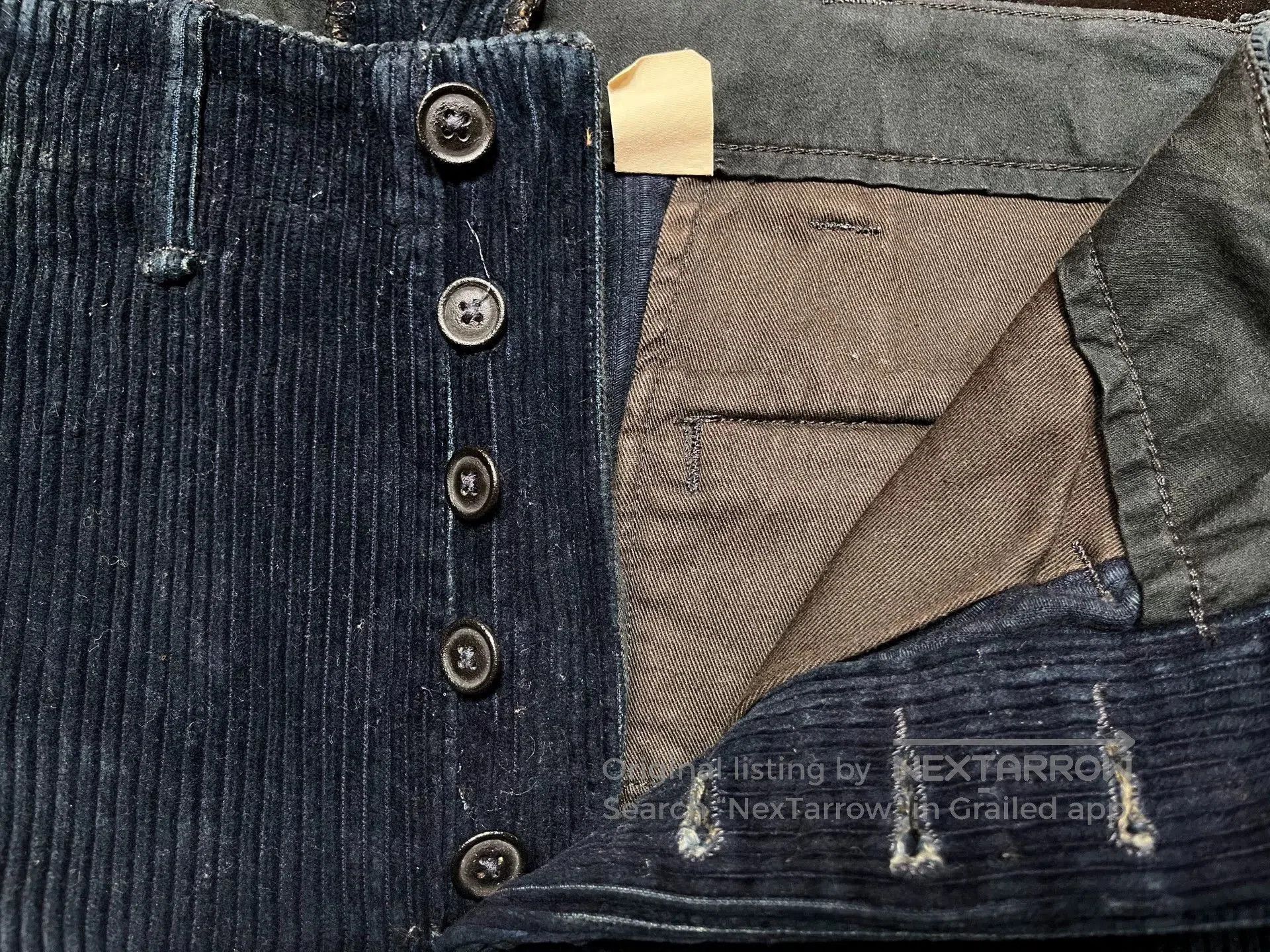 RRL Ralph Lauren RRL Vintage Corduroy Casual Pants. Size US 28 / EU 44 - 9 Thumbnail