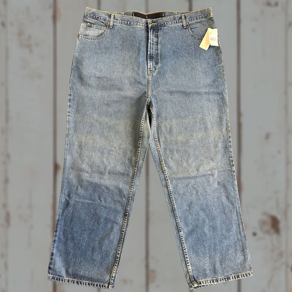 Nautica Nautica J-Class Jeans Regular 44 Blue Denim 5-Pocket Relaxed Straight 30in Mens Vintage No Size US 44 / EU 60 - 1 Thumbnail