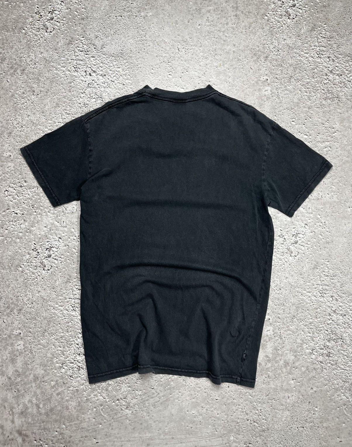 Stussy Stussy Washed Grey T-Shirt Small Blue Arch Logo Streetwear Size US S / EU 44-46 / 1 - 10 Thumbnail