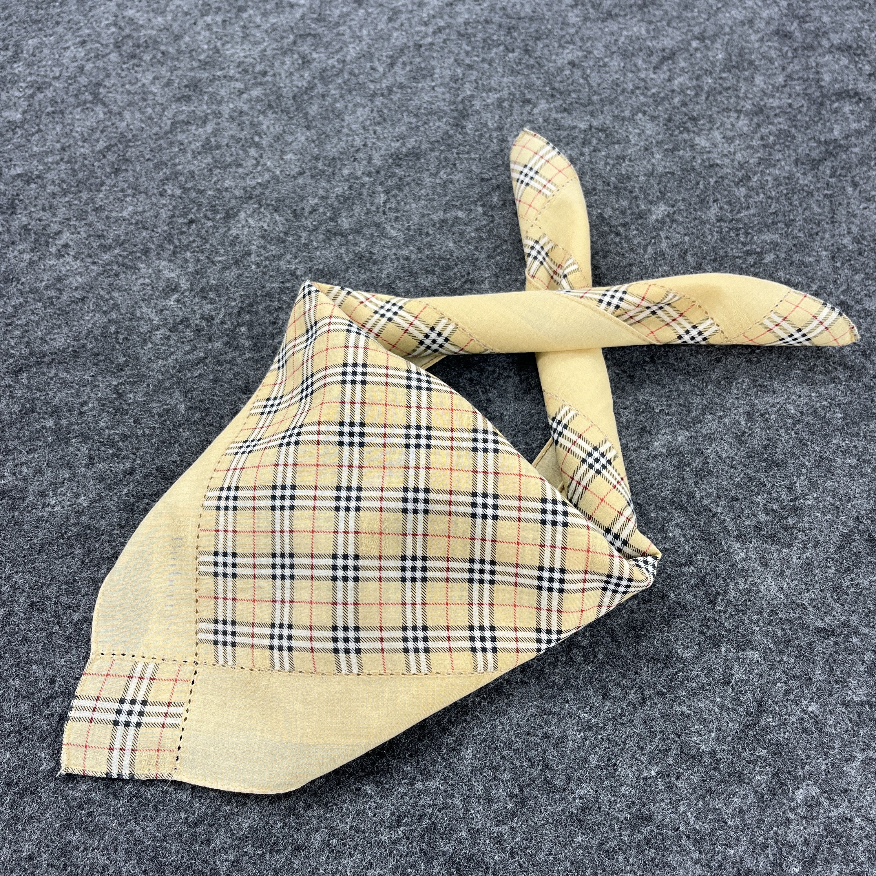 Burberry × Vintage Vintage Burberrys Handkerchief / Bandana / Neckerchief B184 Size ONE SIZE - 2 Thumbnail