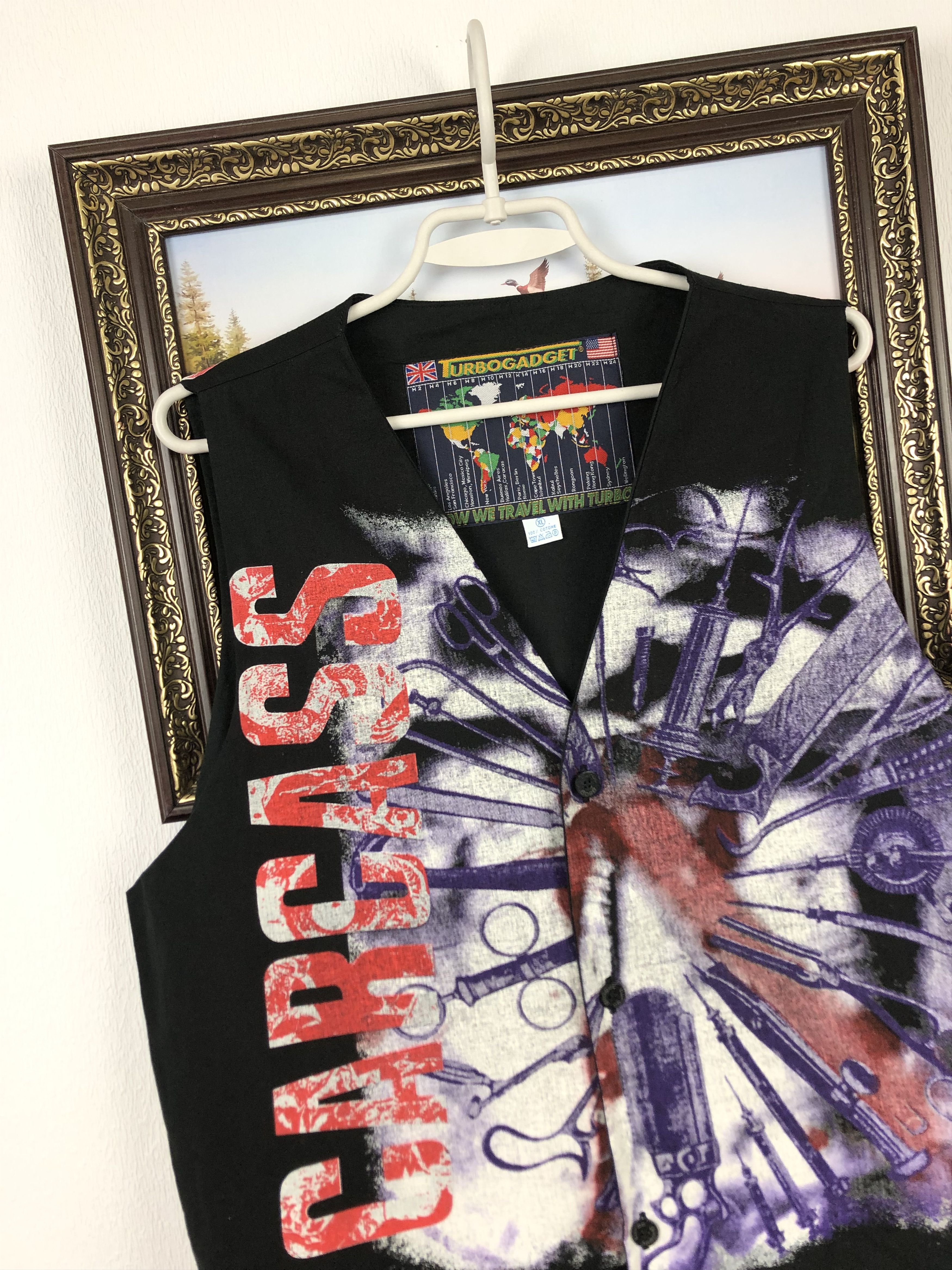 Band Tees × Vintage Vintage Carcass Vest Shirt Death Metal Hardcore Grind Core Size US XL / EU 56 / 4 - 3 Thumbnail