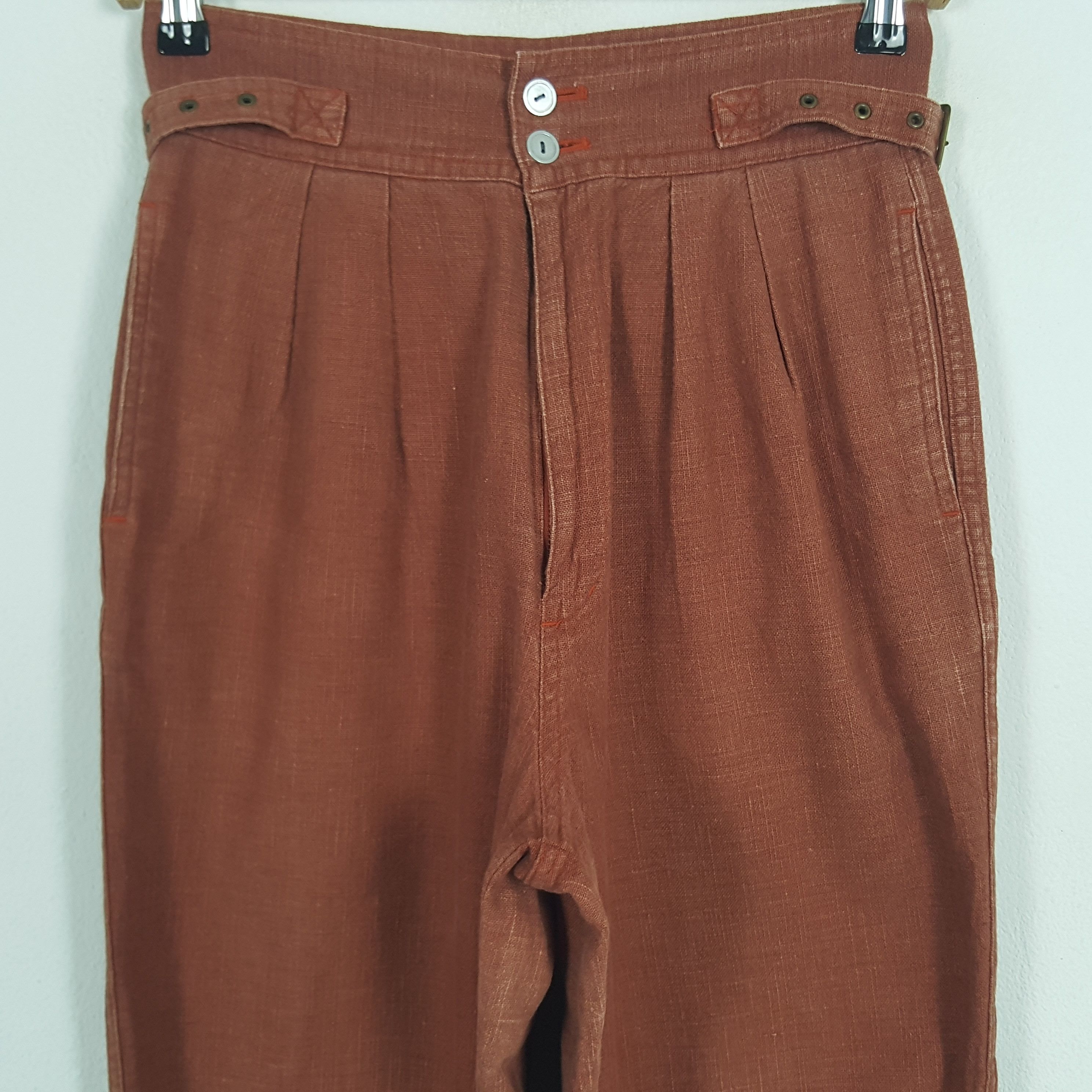 Hai Sporting Gear × Issey Miyake × Vintage Vintage Hai Sporting Gear by Issey Miyake Designer Pants Size US 26 / EU 42 - 2 Thumbnail