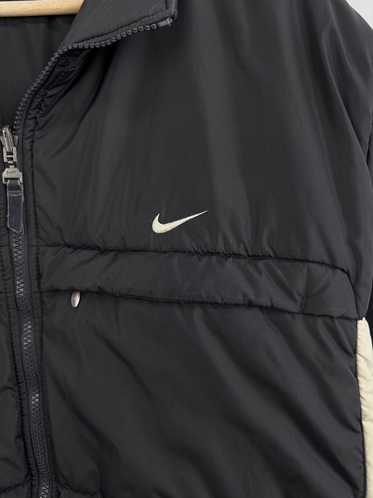 Nike 🇺🇸Vintage 90s Nike Reversible Puffer Jacket Synthetic Filling Size US L / EU 52-54 / 3 - 5 Thumbnail