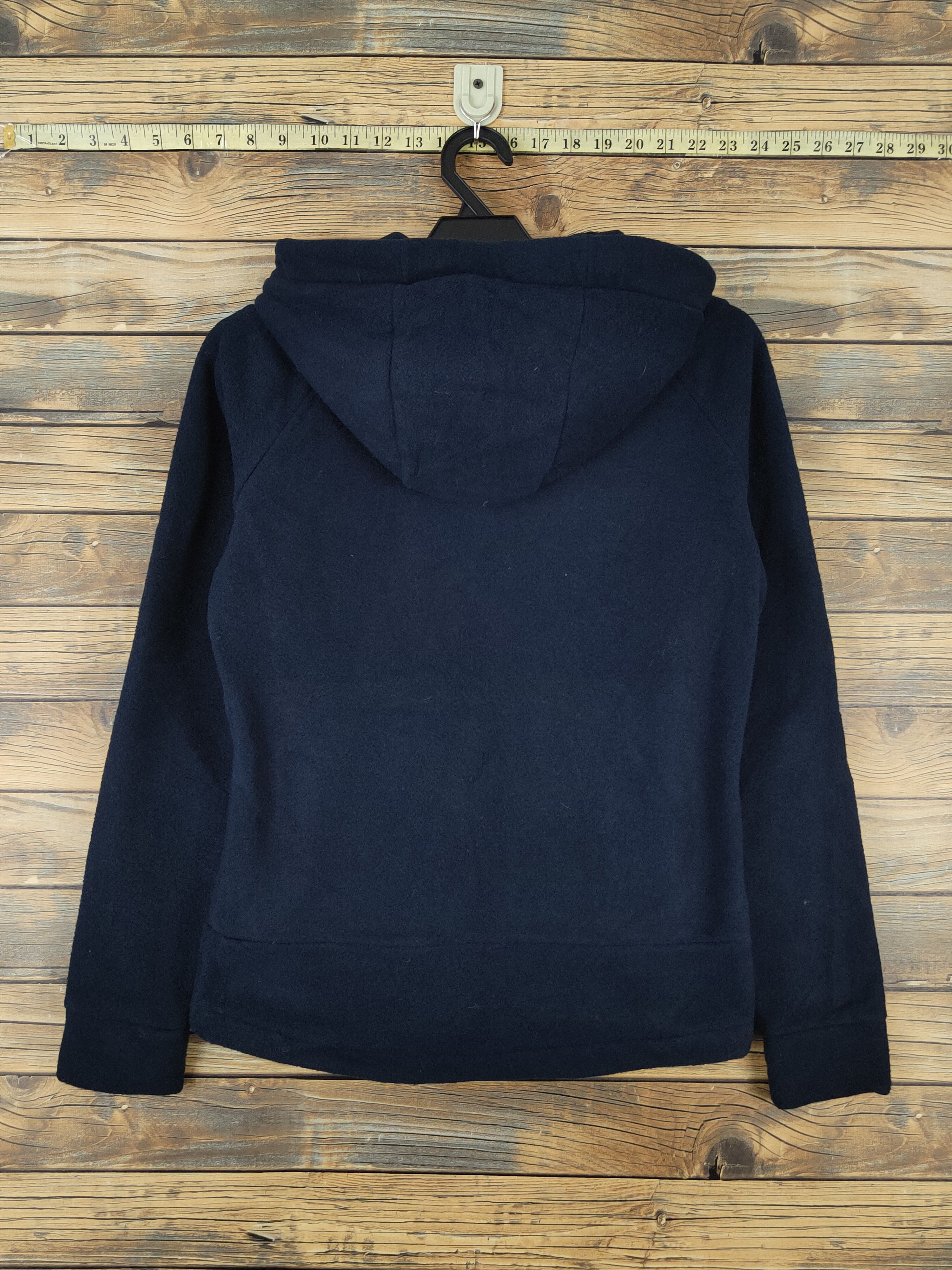 Descente × Japanese Brand × Vintage Descente Navy Hoodie Sweaters #W1135 Size US S / EU 44-46 / 1 - 8 Thumbnail
