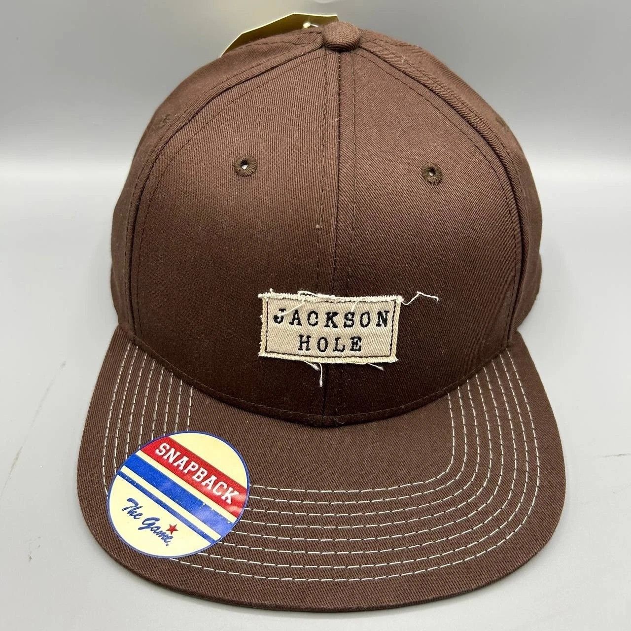 The Game Jackson Hole Hat Men Brown The Game Snap Back Cap Cotton New Size ONE SIZE - 1 Thumbnail
