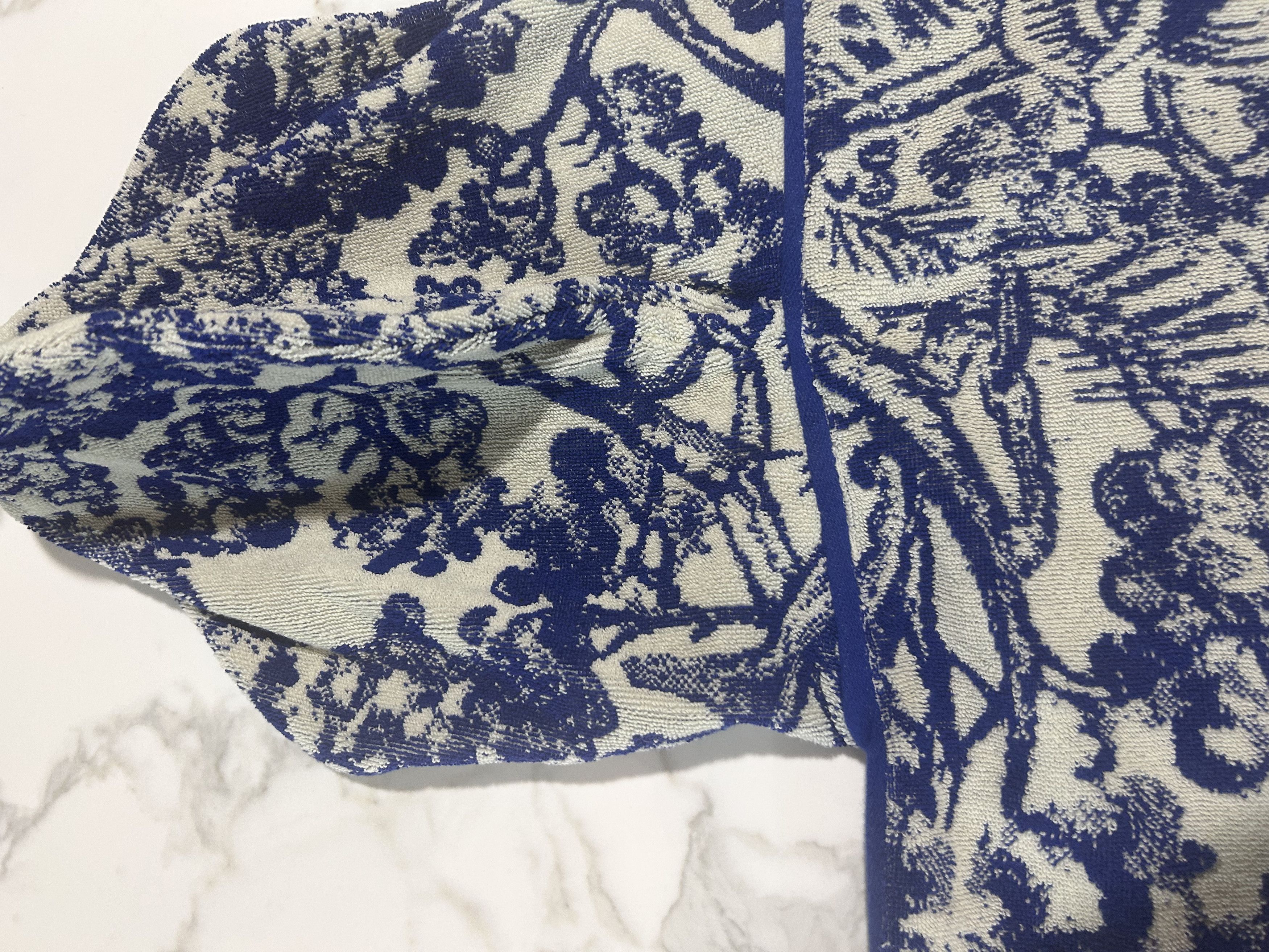 Dior Poncho Toile de Jouy SAUVAGE W/ HOOD Size ONE SIZE - 5 Thumbnail