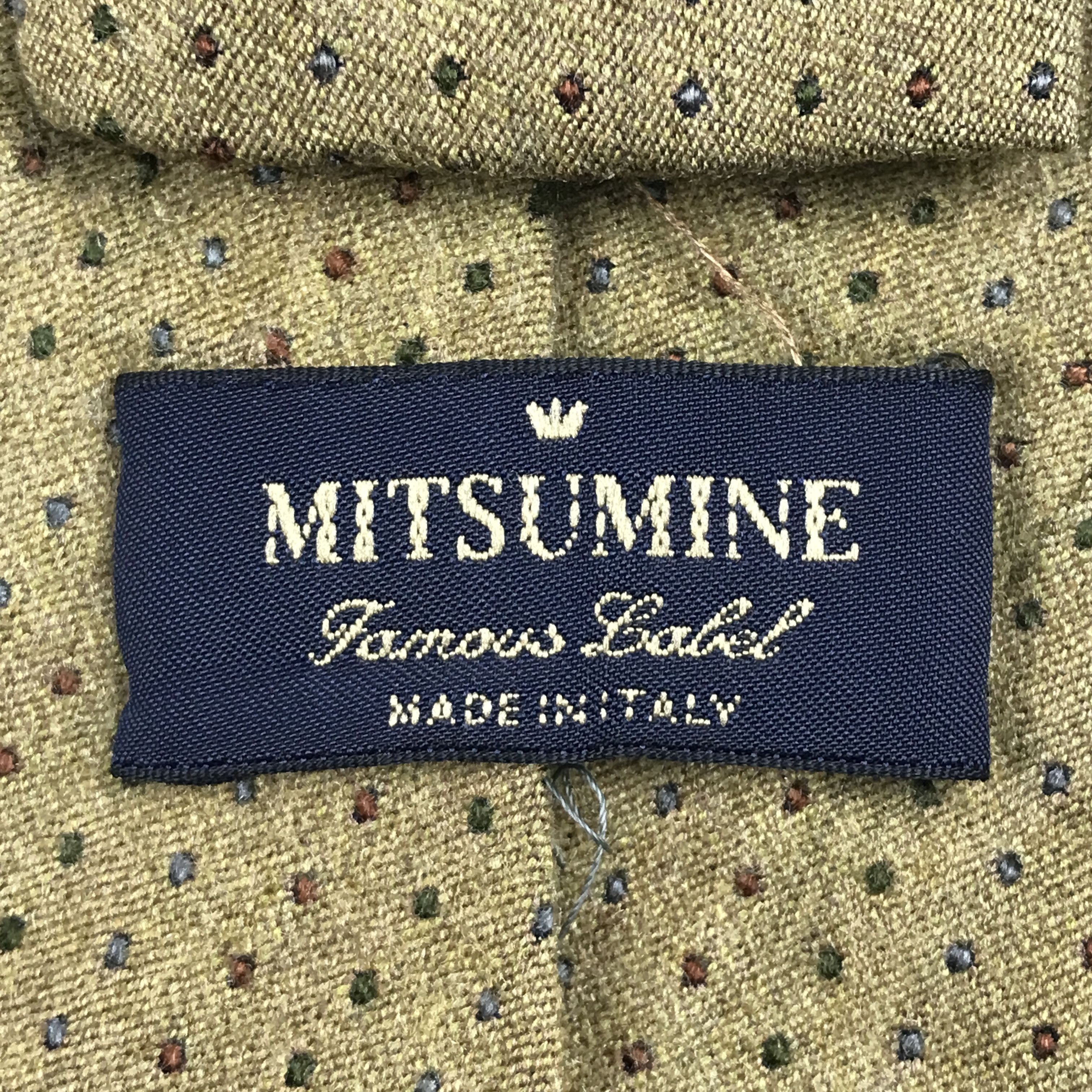 Vintage Vintage Mitsumine Silk Necktie Size ONE SIZE - 8 Thumbnail
