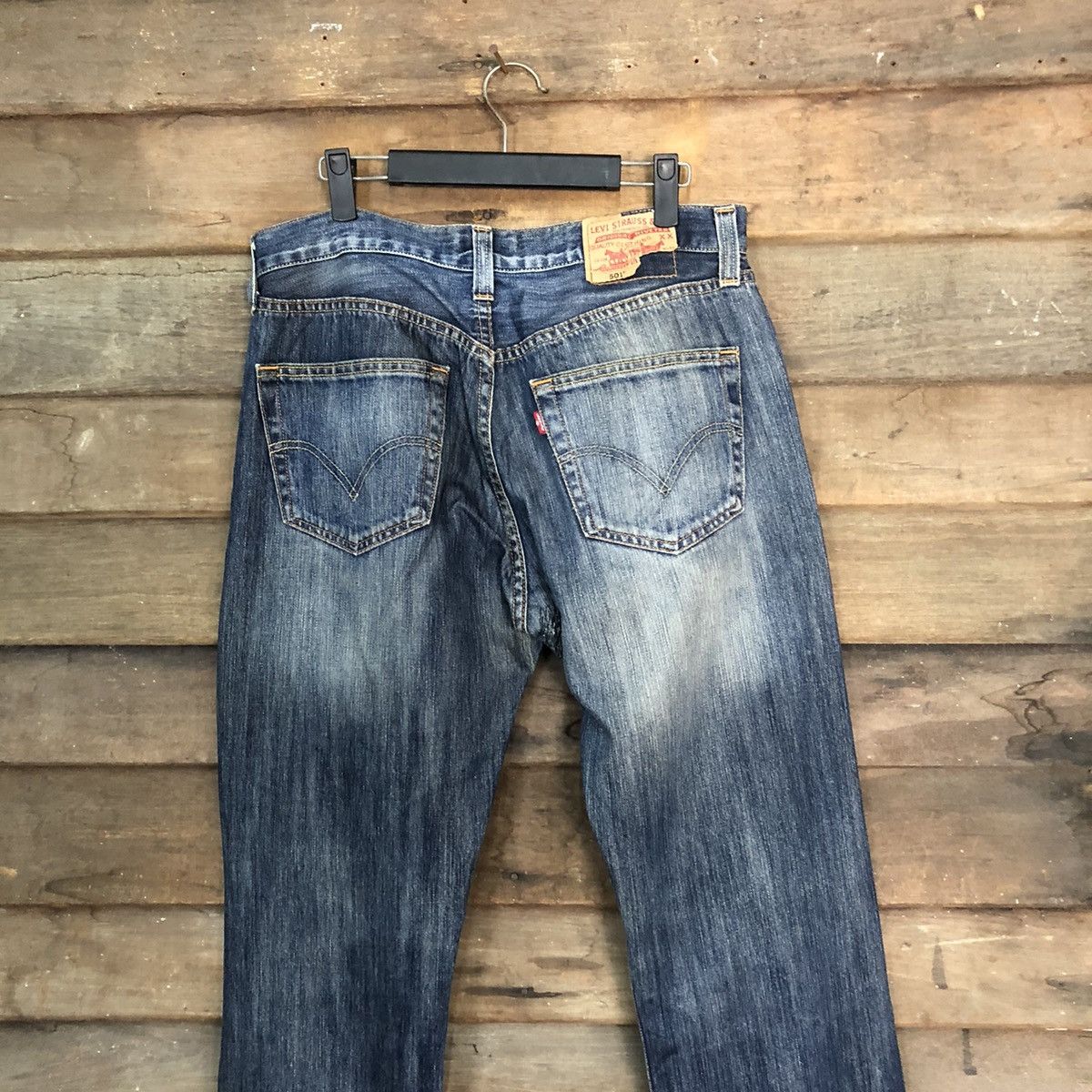 Levi's 501 levis faded Blue Denim Pants #7314 Size US 32 / EU 48 - 14 Thumbnail