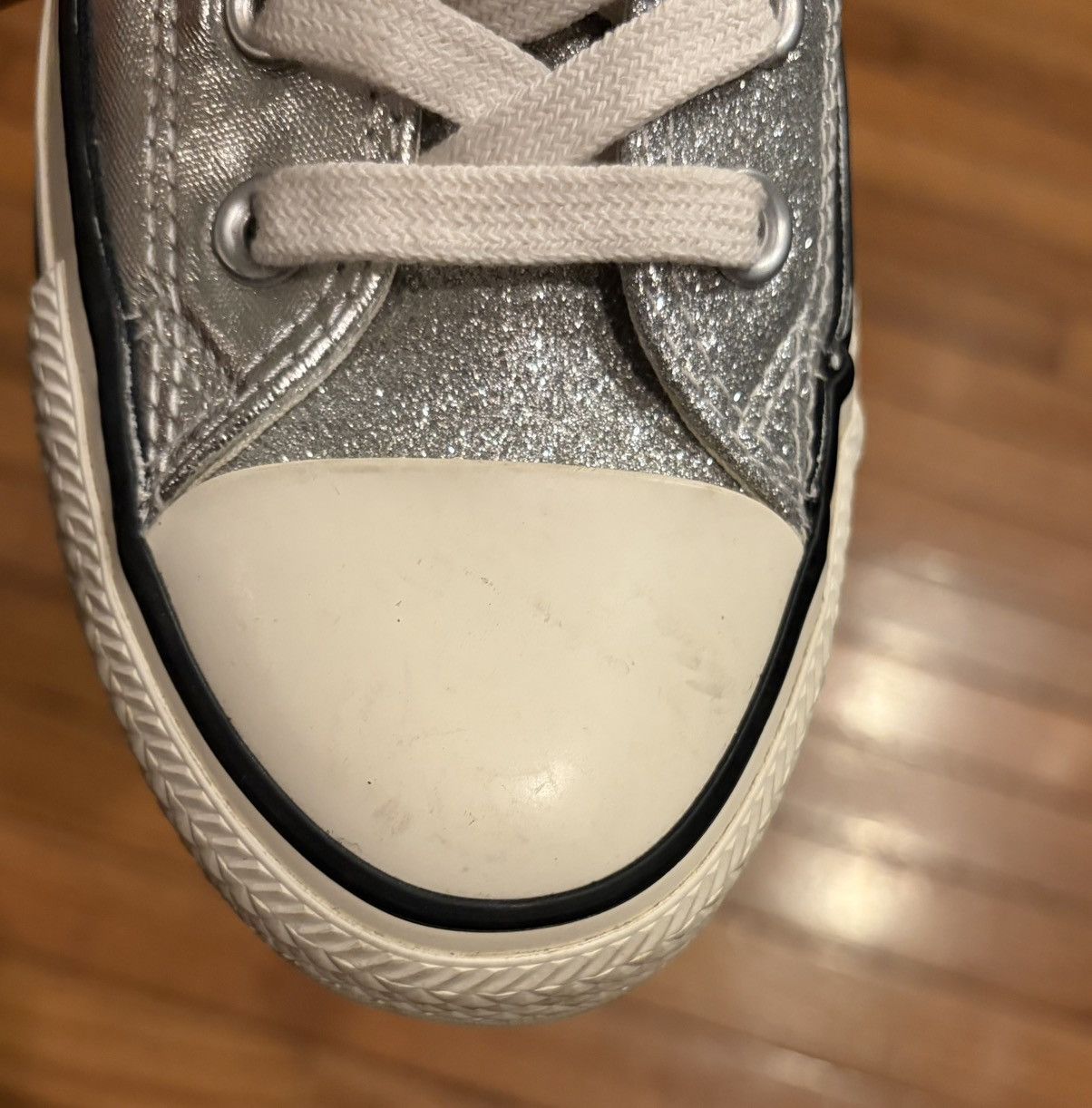 Converse Converse Womens Size 7 CTAS Shiny Metal Hi Size US 7 / IT 37 - 15 Thumbnail